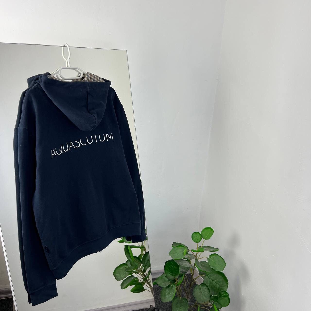 Aquascutum Aquascutum London Vintage Zip Hoodie Big Logo Casual Y2k Size US XL / EU 56 / 4 - 1 Thumbnail