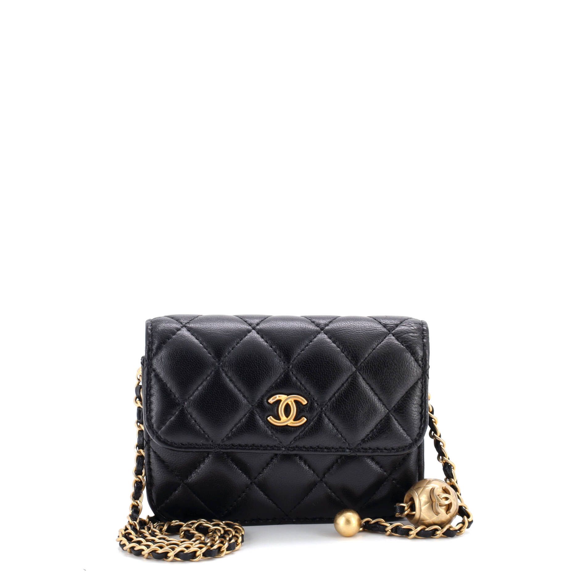 Chanel Pearl Crush Flap Clutch with Chain Size ONE SIZE - 1 Thumbnail