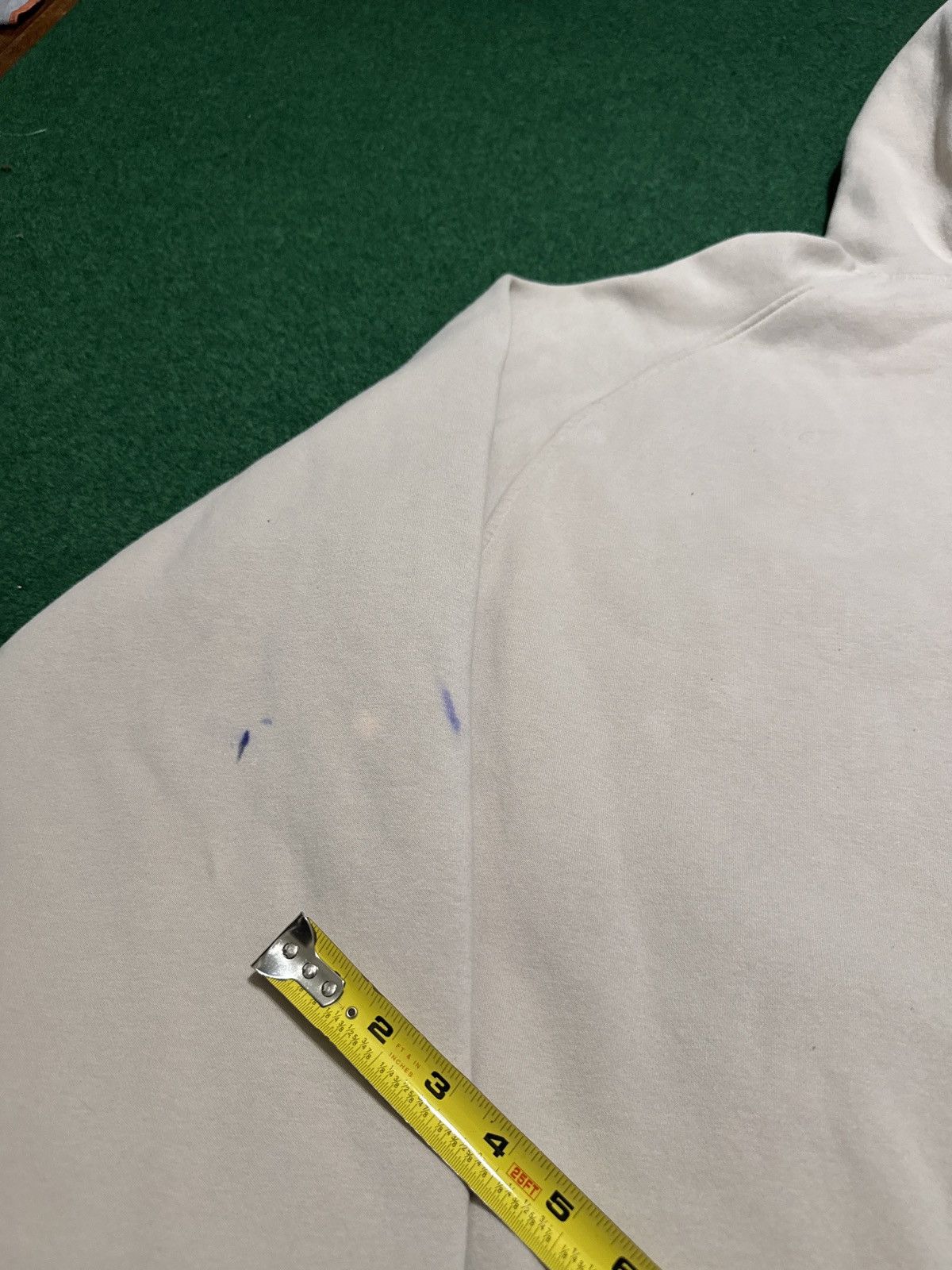 Nike Vintage Nike Y2K Spellout Cream XXL Hoodie Sweatshirt Size US XXL / EU 58 / 5 - 10 Thumbnail