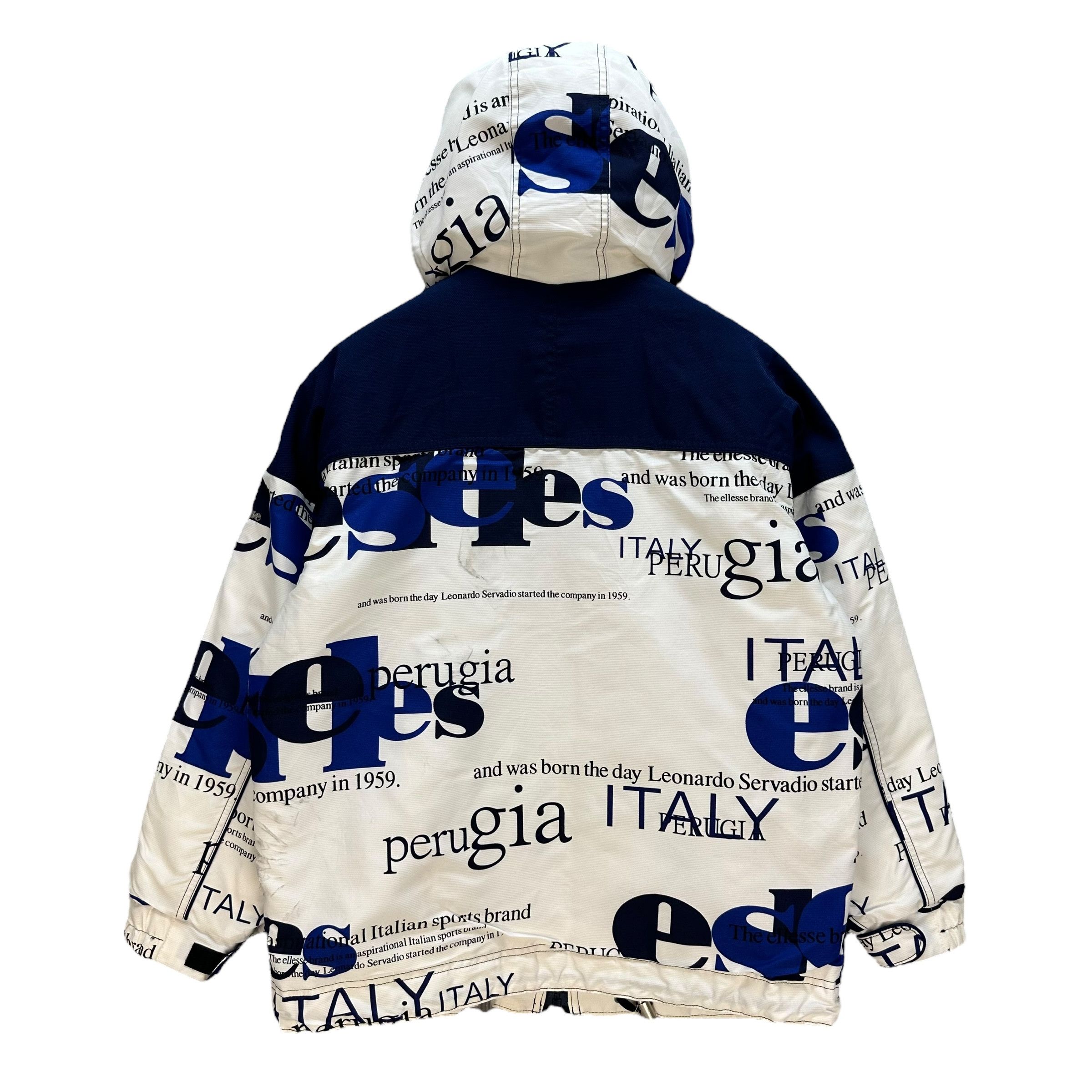 Ellesse × Goldwin Vintage Ellesse Allover print Logo Ski Jacket #A30-0683 Size US L / EU 52-54 / 3 - 13 Thumbnail