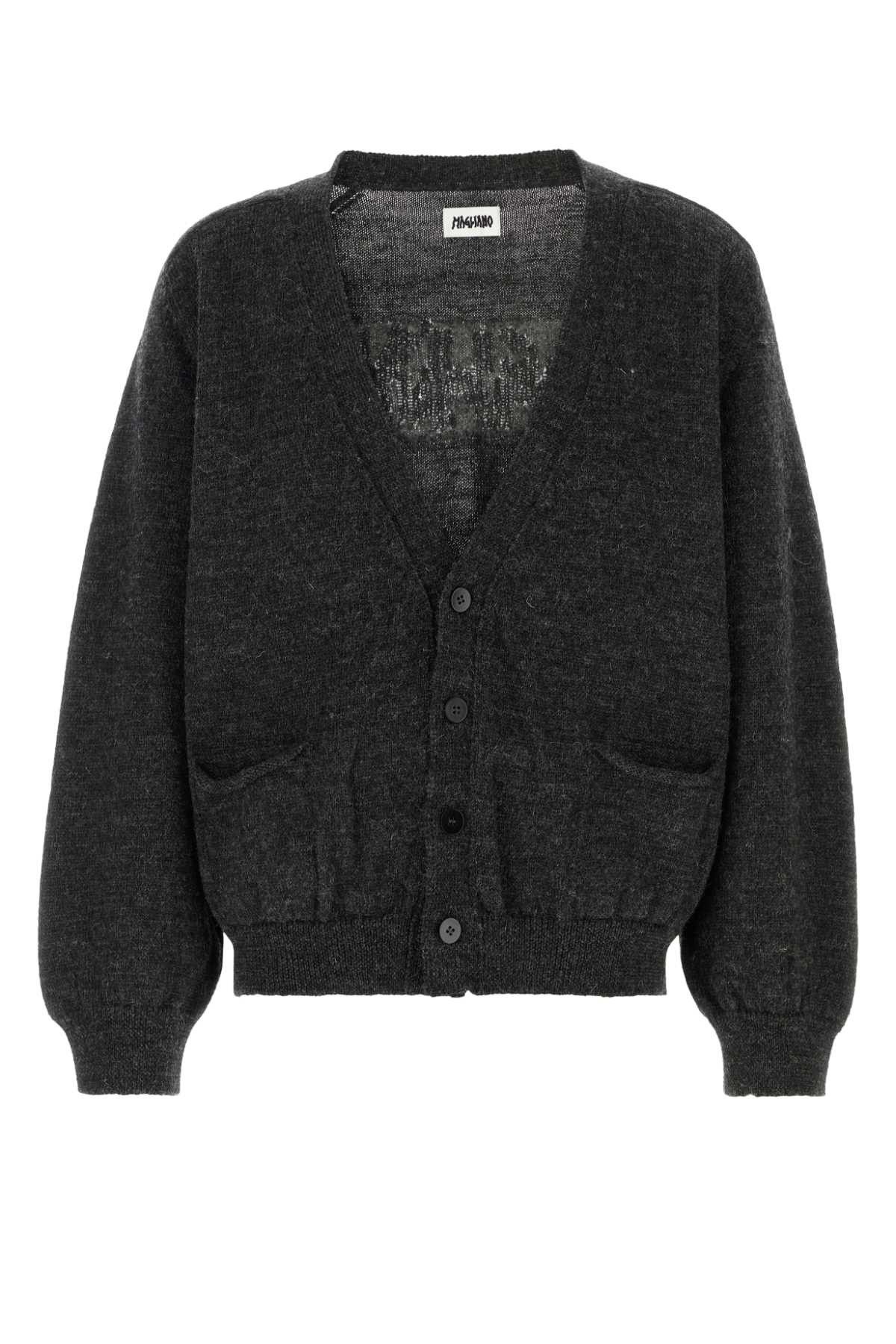 Magliano Slate Wool Cardigan Size US L / EU 52-54 / 3 - 1 Thumbnail
