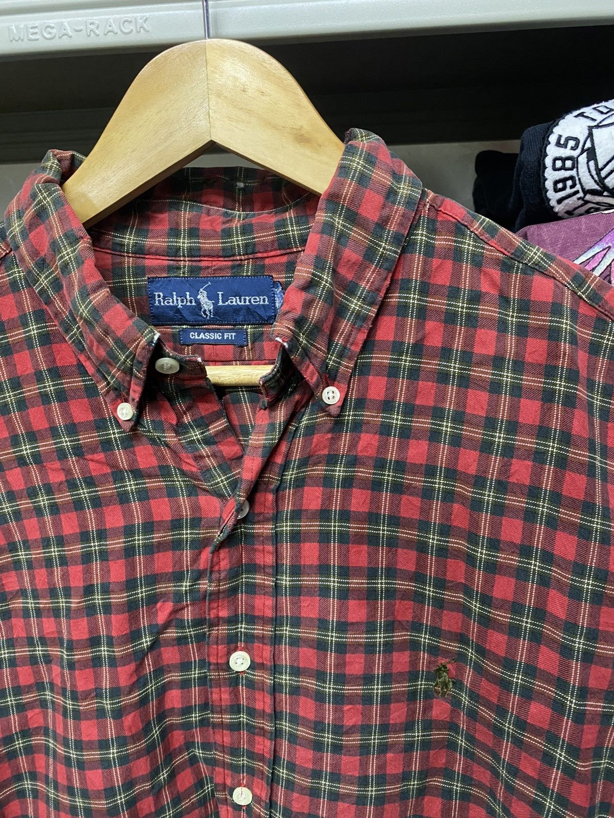 Polo Ralph Lauren × Ralph Lauren × Vintage Vintage Polo Ralph Lauren Flannel Shirt Size US M / EU 48-50 / 2 - 2 Thumbnail