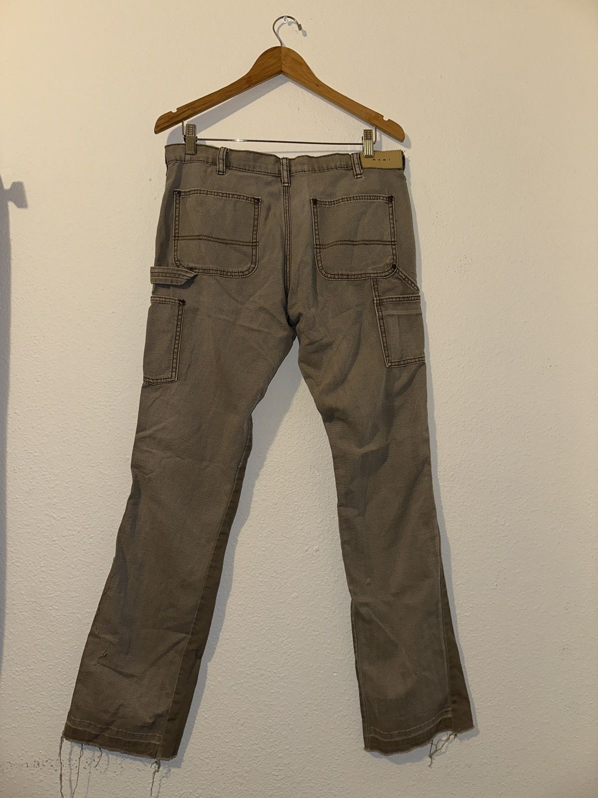 MNML Slate Grey Carpenter Flare Jeans Size US 30 / EU 46 - 1 Thumbnail