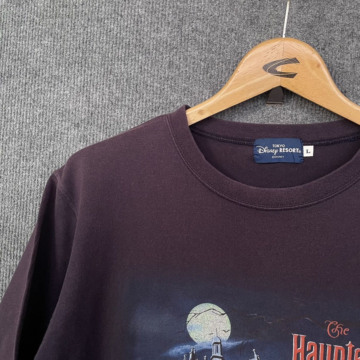 Disney Vintage 00s Disney The Haunted Mansion Fantasyland Promo Tee Size US L / EU 52-54 / 3 - 3 Thumbnail
