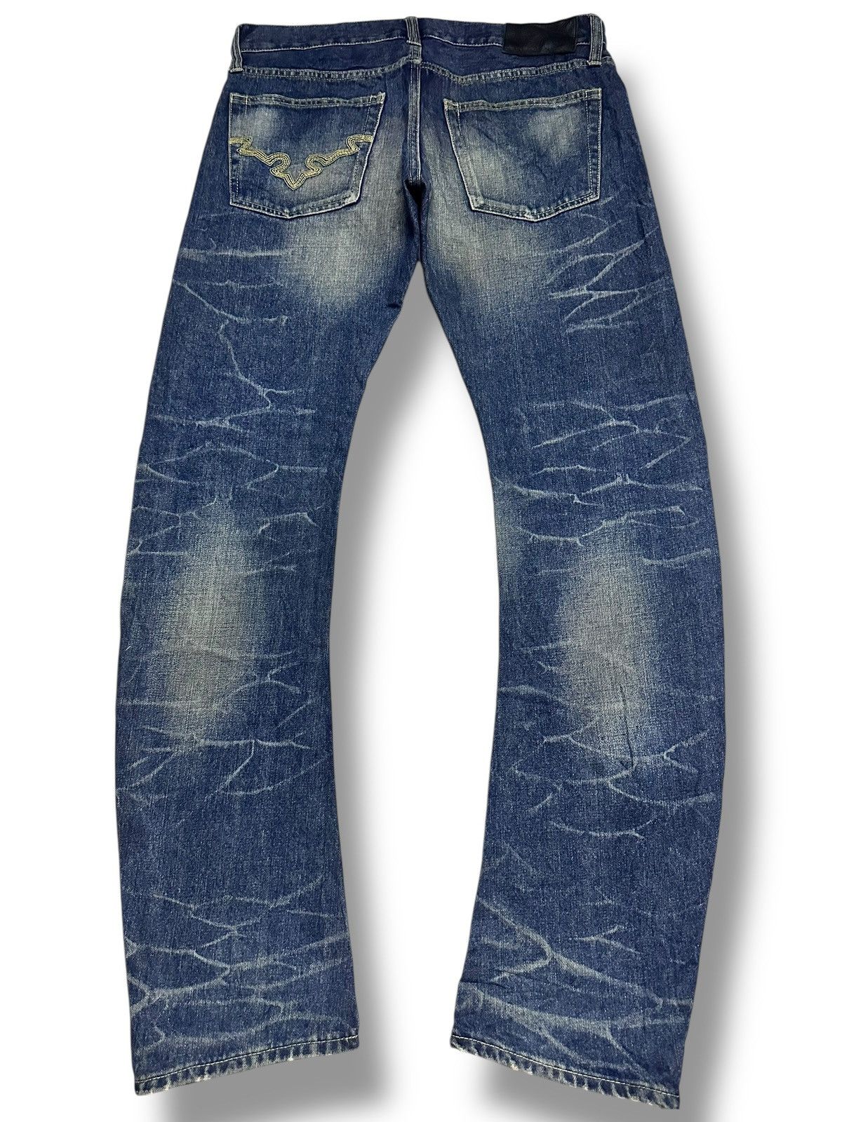 Japanese Brand 💥Cook Jeans 25th Anniversary Rare Release, Thunder💥 Size US 34 / EU 50 - 2 Thumbnail