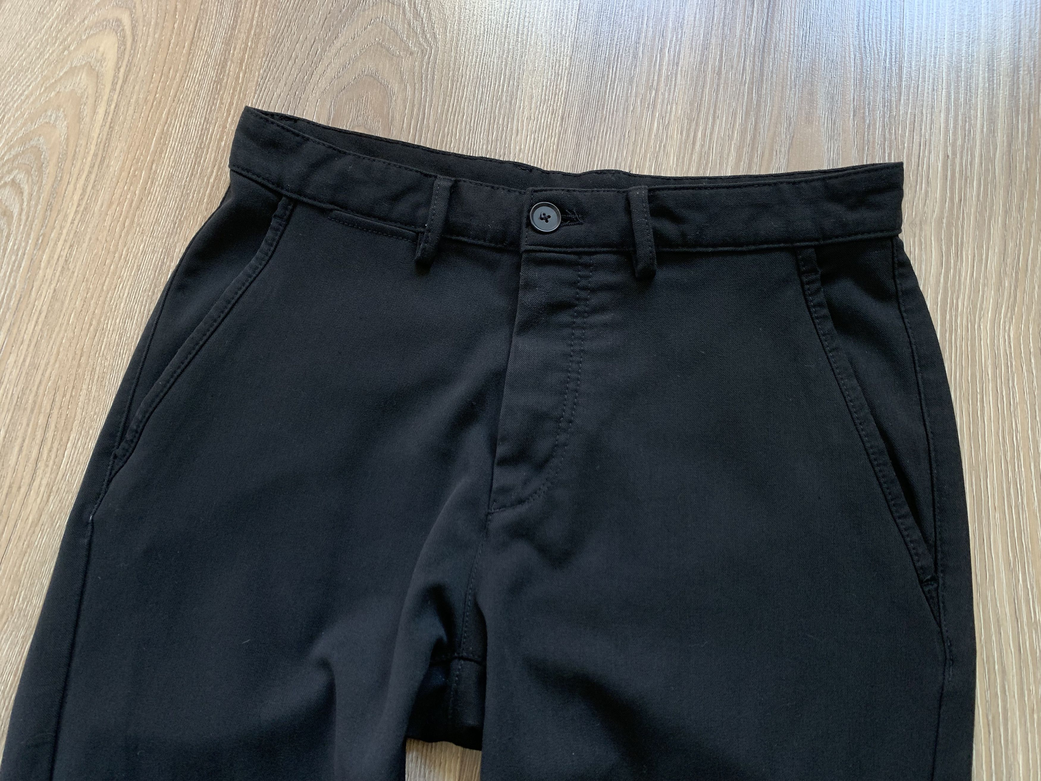 Zara Zara Black Classic Stretch Trousers Pants Size US 29 - 4 Thumbnail