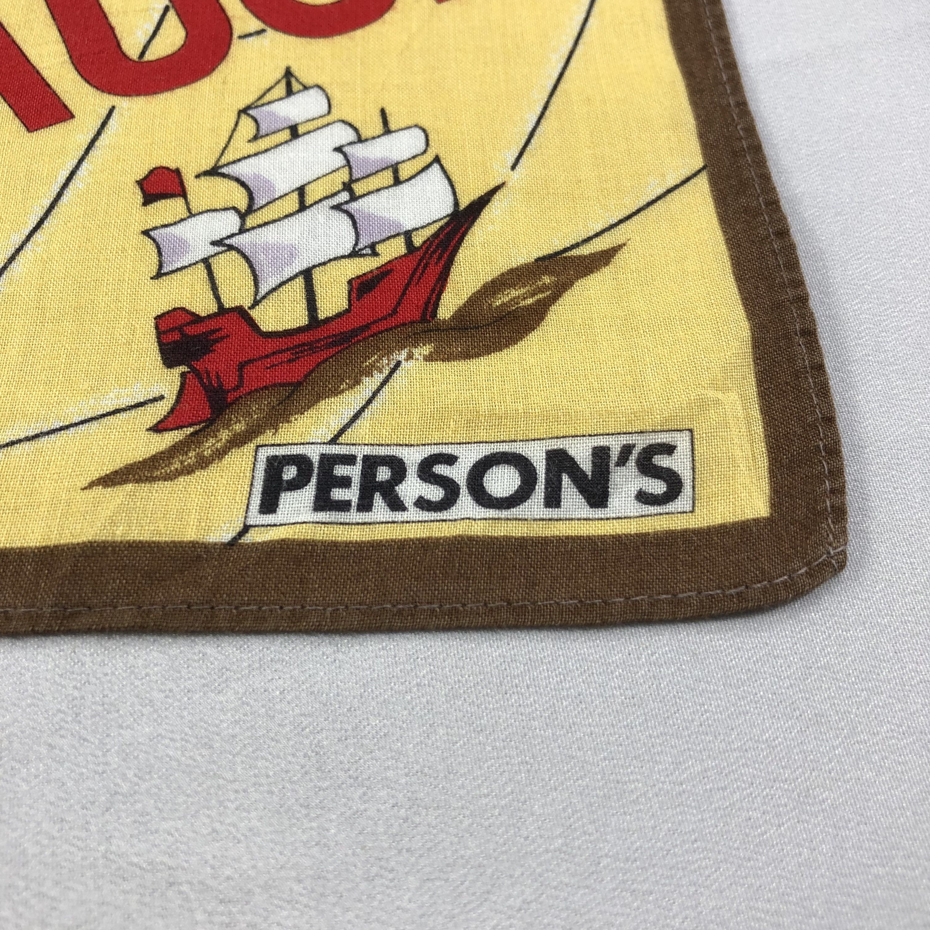 PERSON'S × Vintage Person's Sails Handkerchief Neckerchief Bandana H1734 Size ONE SIZE - 2 Thumbnail