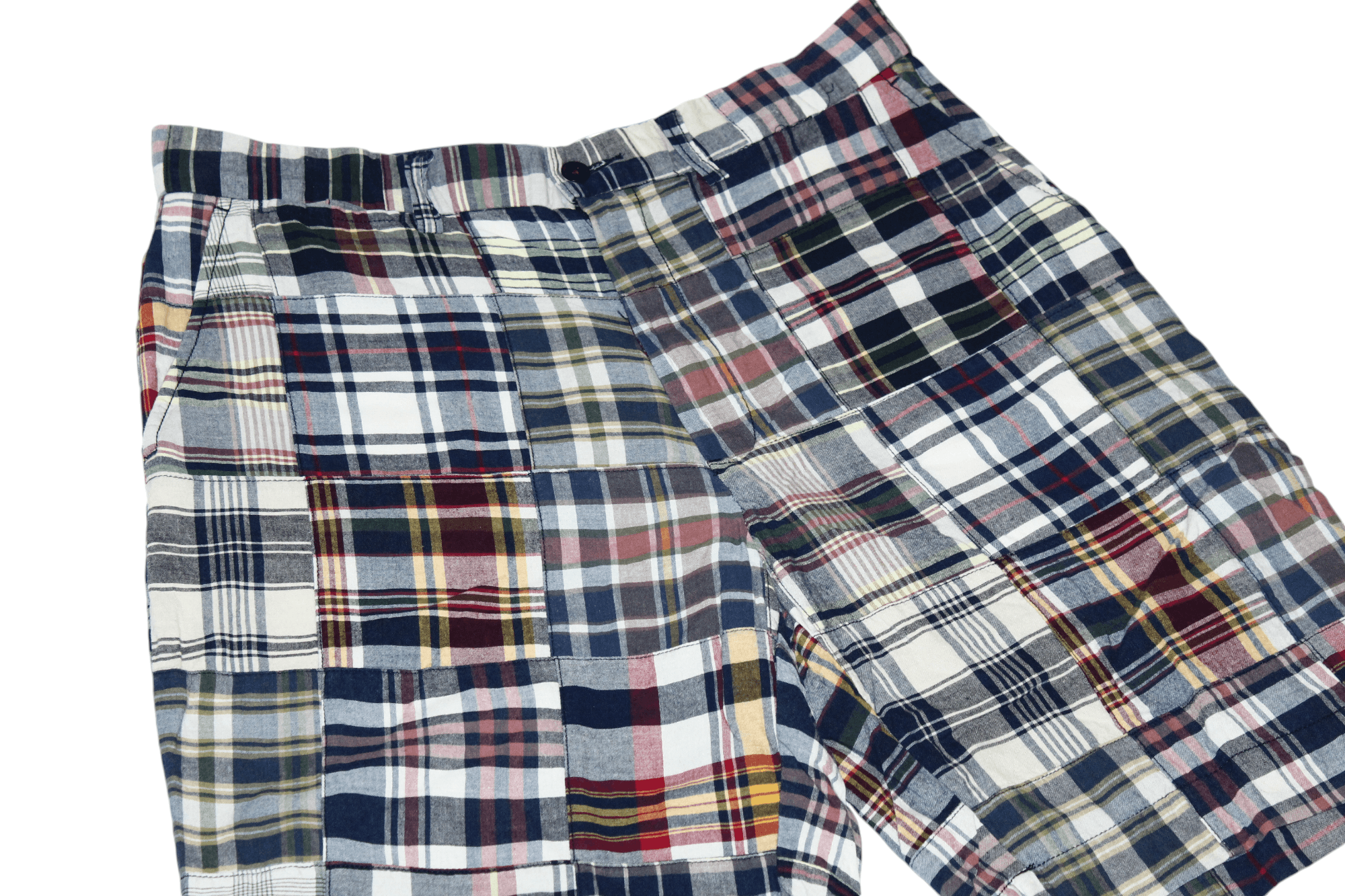 Polo Ralph Lauren Vtg Polo Ralph Lauren Indian Madras Patchwork Shorts Size US 32 / EU 48 - 3 Thumbnail