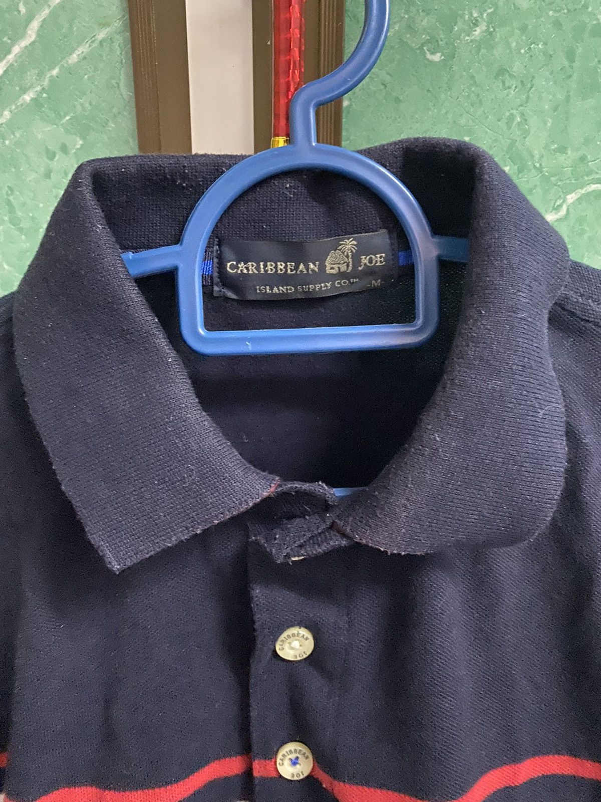 Caribbean × Japanese Brand Carribbean Joe Polo Size US M / EU 48-50 / 2 - 3 Thumbnail