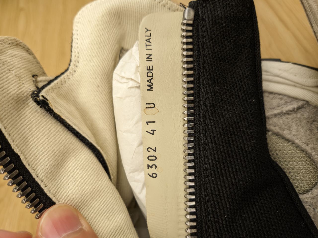 Rick Owens Ramones Logo Hi Sneakers Size US 8 / EU 41 - 6 Thumbnail