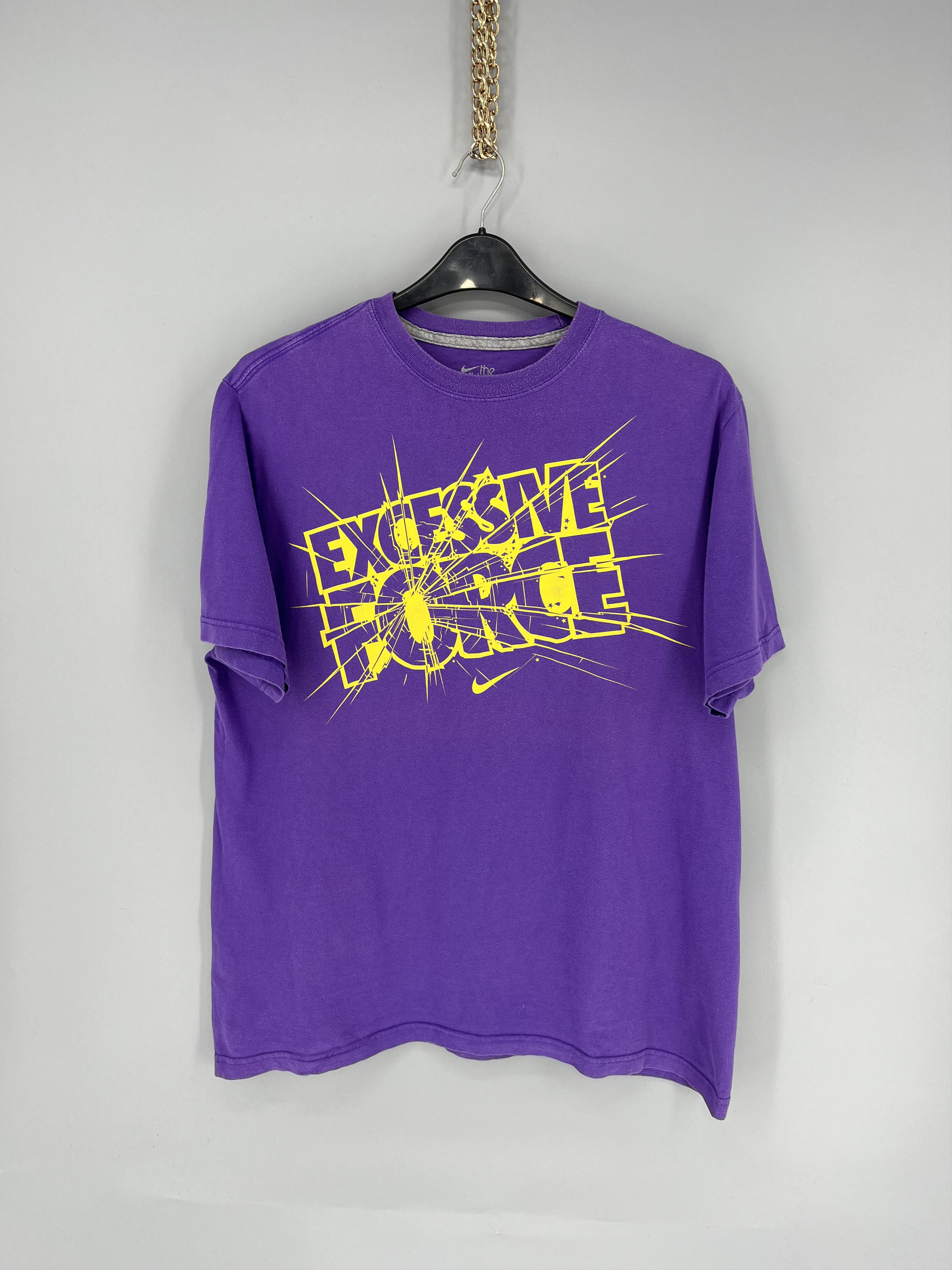 Nike Vintage Tshirt Nike Excessive Force Streetwear Style Size US XL / EU 56 / 4 - 1 Thumbnail