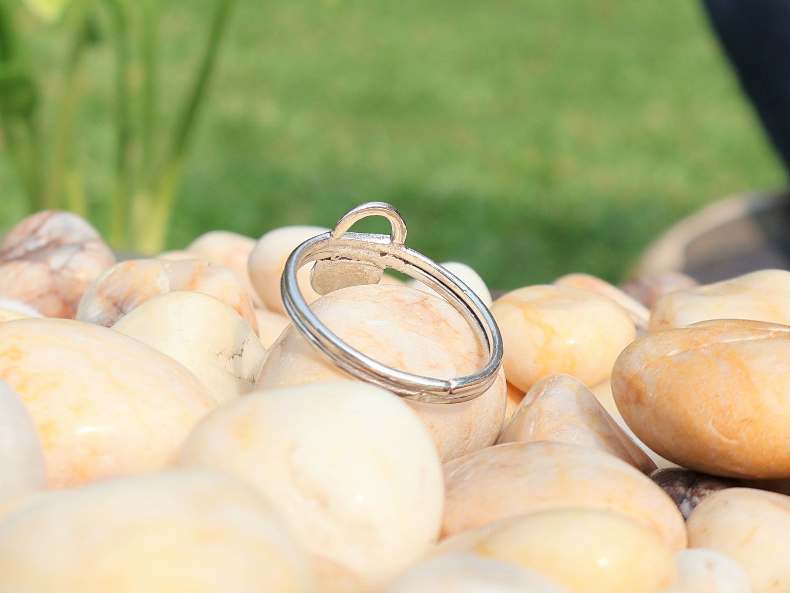 Handmade Silver Ring, 925 Sterling Silver Ring, Handmade Chunky Ring Size ONE SIZE - 6 Thumbnail