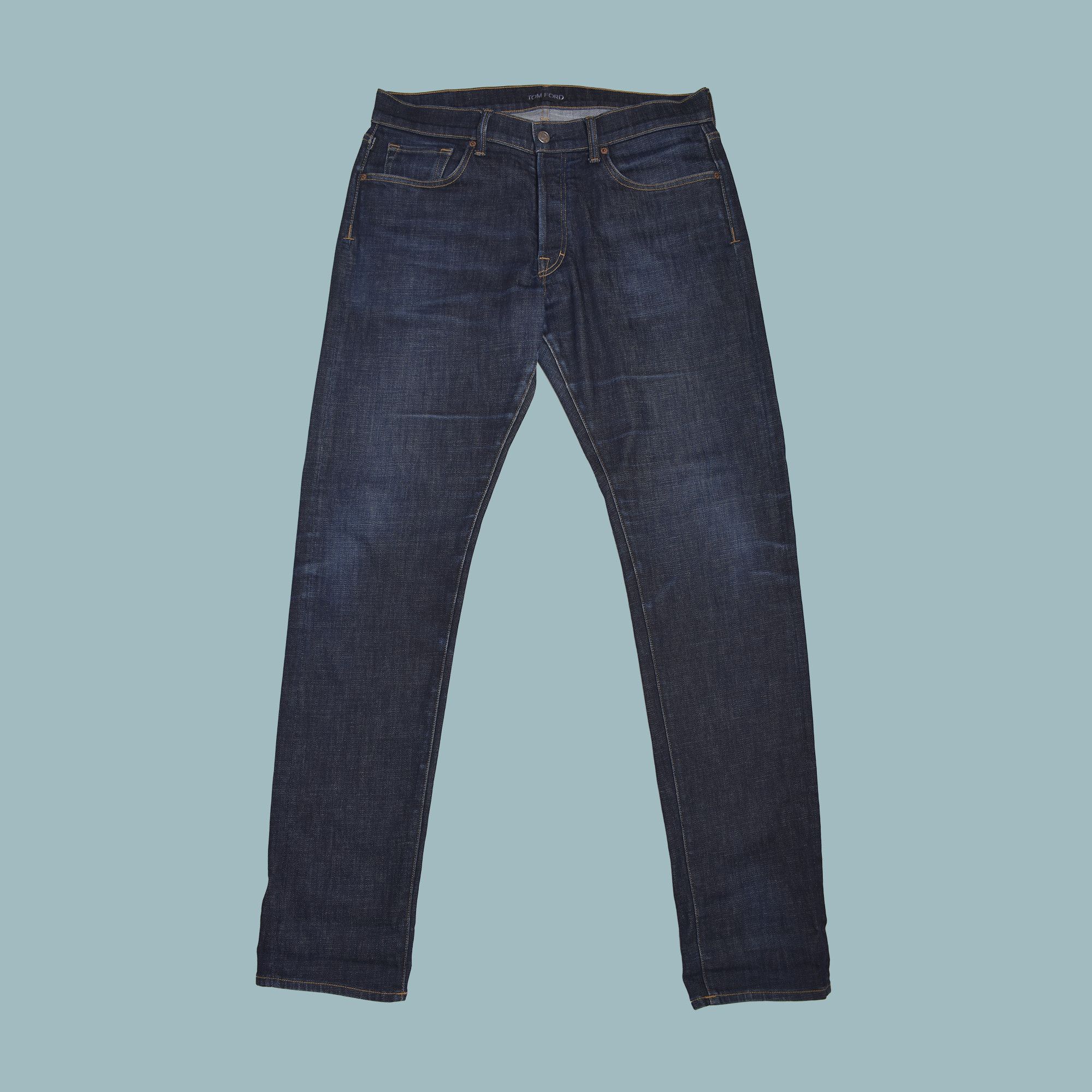 Tom Ford *BNWOT* TOM FORD Regular Denim Jeans Pants MADE IN USA 34 Size US 34 / EU 50 - 1 Thumbnail