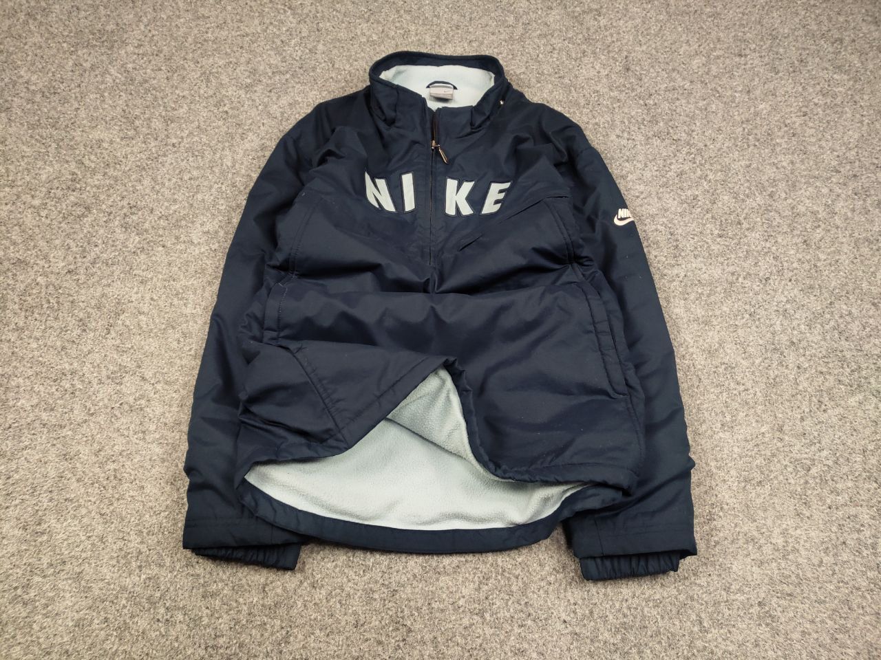 Nike Vintage 90's Nike Center Logo Anorak Pocket Light jacket Size US S / EU 44-46 / 1 - 2 Thumbnail