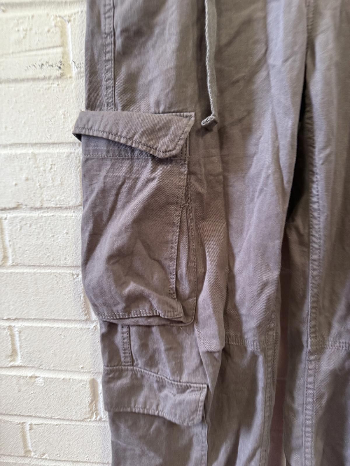 Unknown London Men's Brown Cargo Pants with Multiple Pockets Size US 32 / EU 48 - 5 Thumbnail