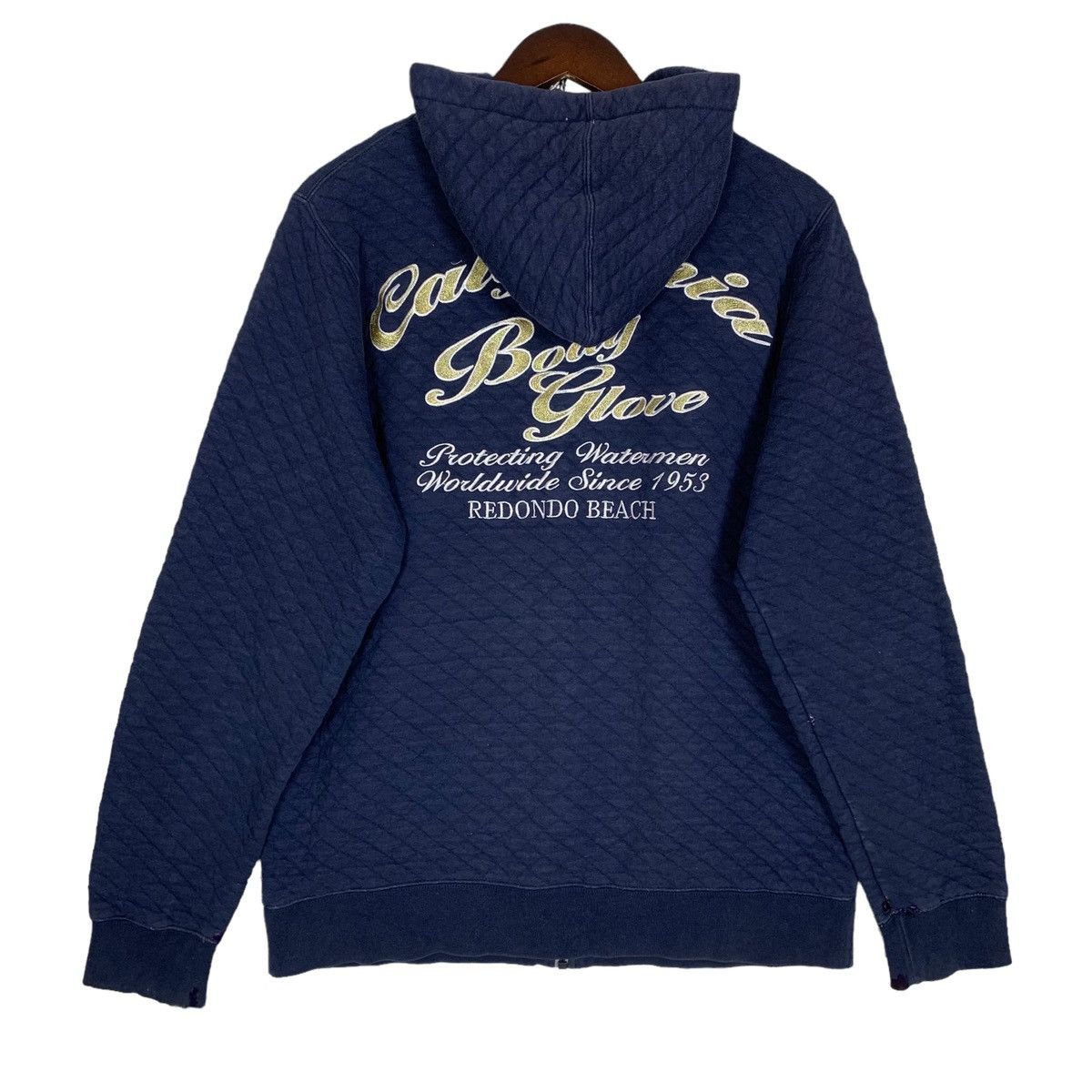 Body Glove Body Glove Surf Style Streetwear Quilted Hoodie Jacket Size M / US 6-8 / IT 42-44 - 7 Thumbnail