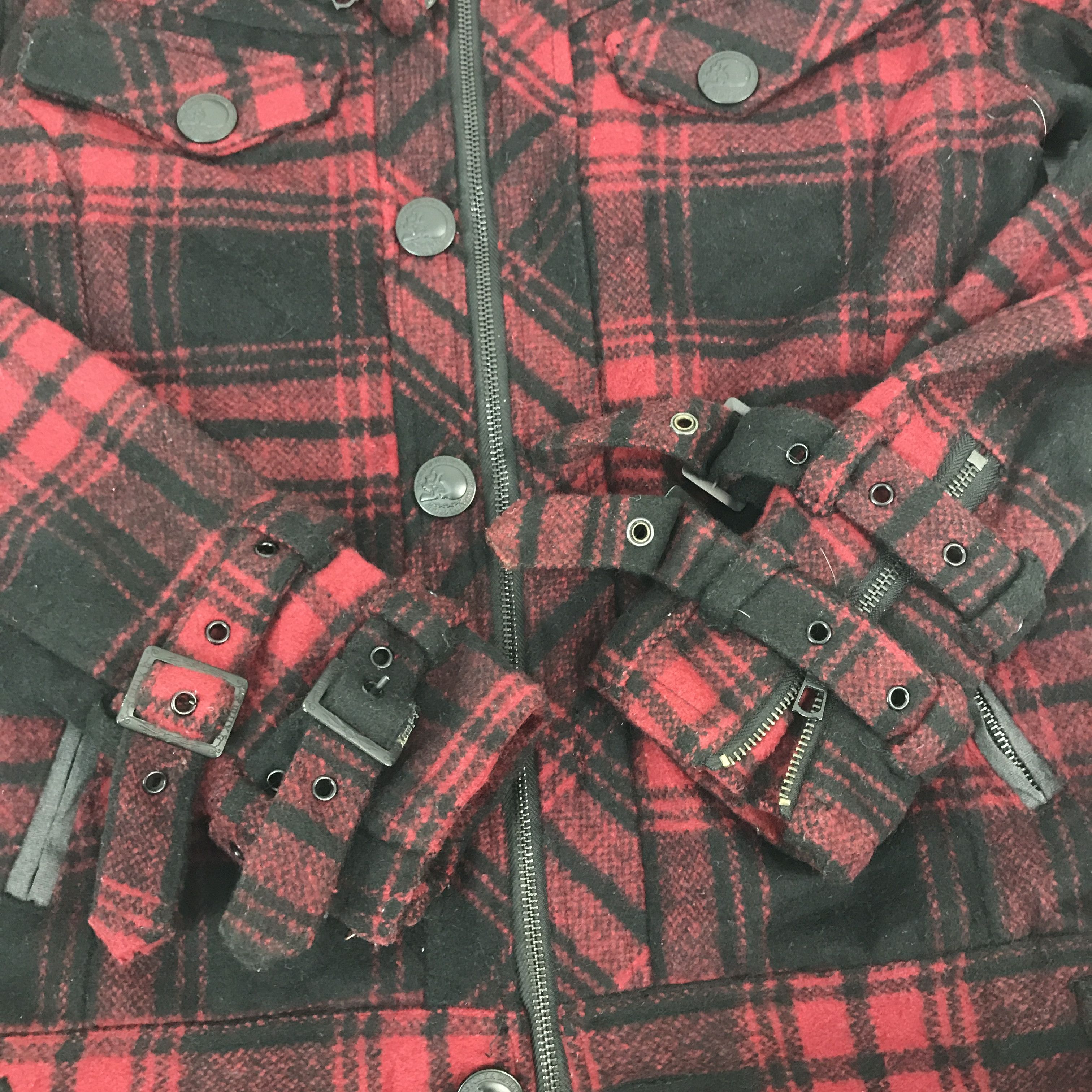 Japanese Brand × Vintage Vintage Xfrm japan Punk design not ifsixwasnine Jacket Size US M / EU 48-50 / 2 - 7 Thumbnail