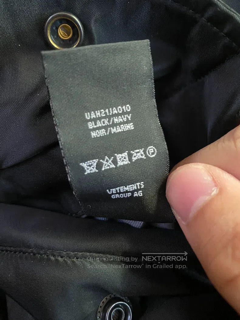Vetements Vetements Instruction Manual Cotton Jacket Size US S / EU 44-46 / 1 - 9 Thumbnail