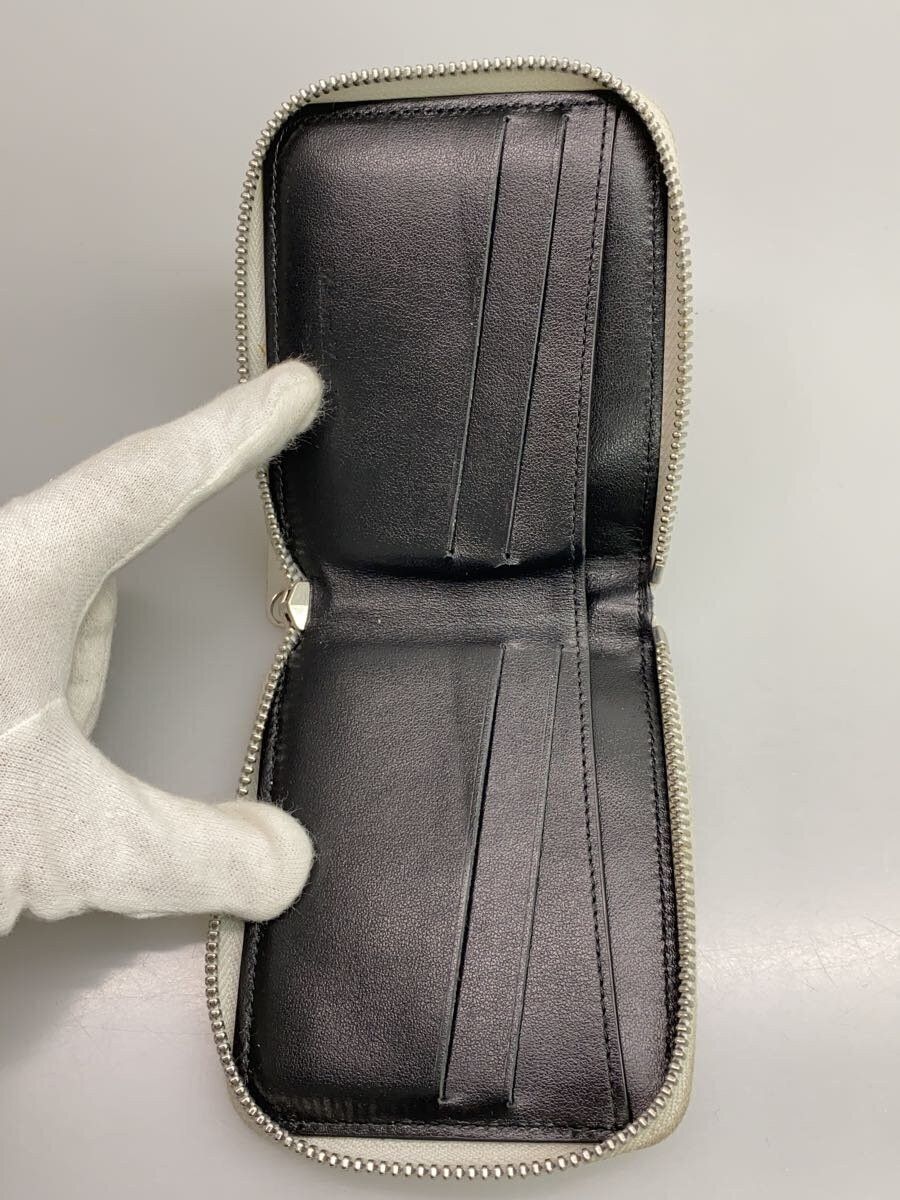 Maison Margiela Cracked Metallic Leather Zip Wallet Size ONE SIZE - 5 Thumbnail