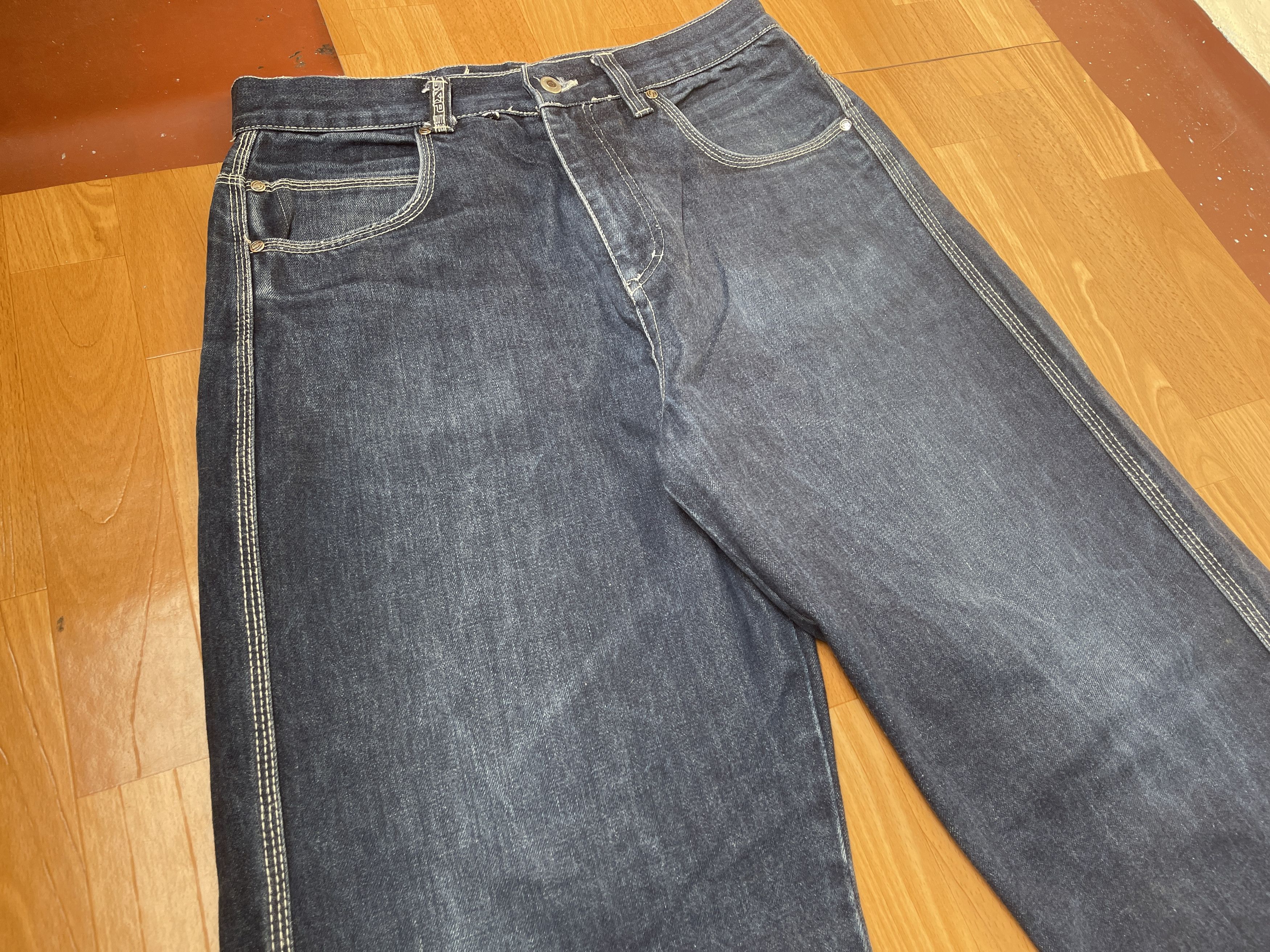 Southpole Southpole jeans, baggy vintage South Pole 90s hip hop Y2K 34 Size US 34 / EU 50 - 9 Thumbnail