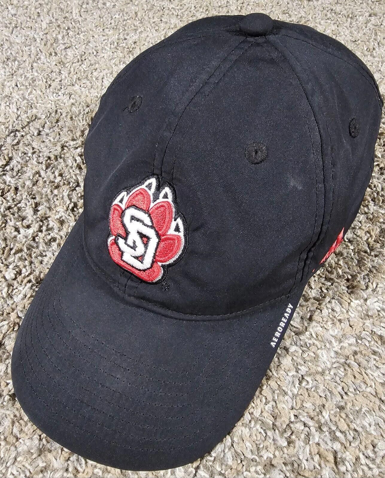 Adidas South Dakota SD Coyotes Logo Adidas Aeroready strapback hat Size ONE SIZE - 1 Thumbnail
