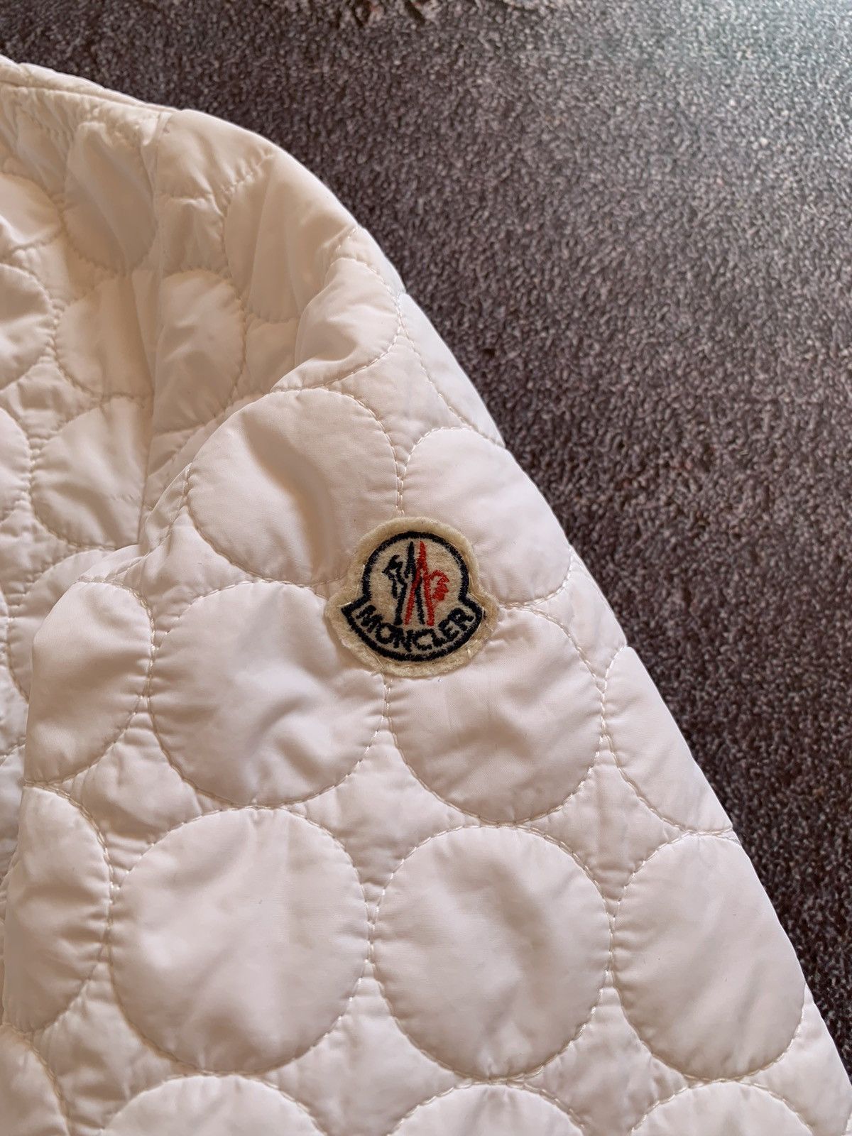 Moncler Moncler Quilted Women’s White Jacket S size Size S / US 4 / IT 40 - 5 Thumbnail