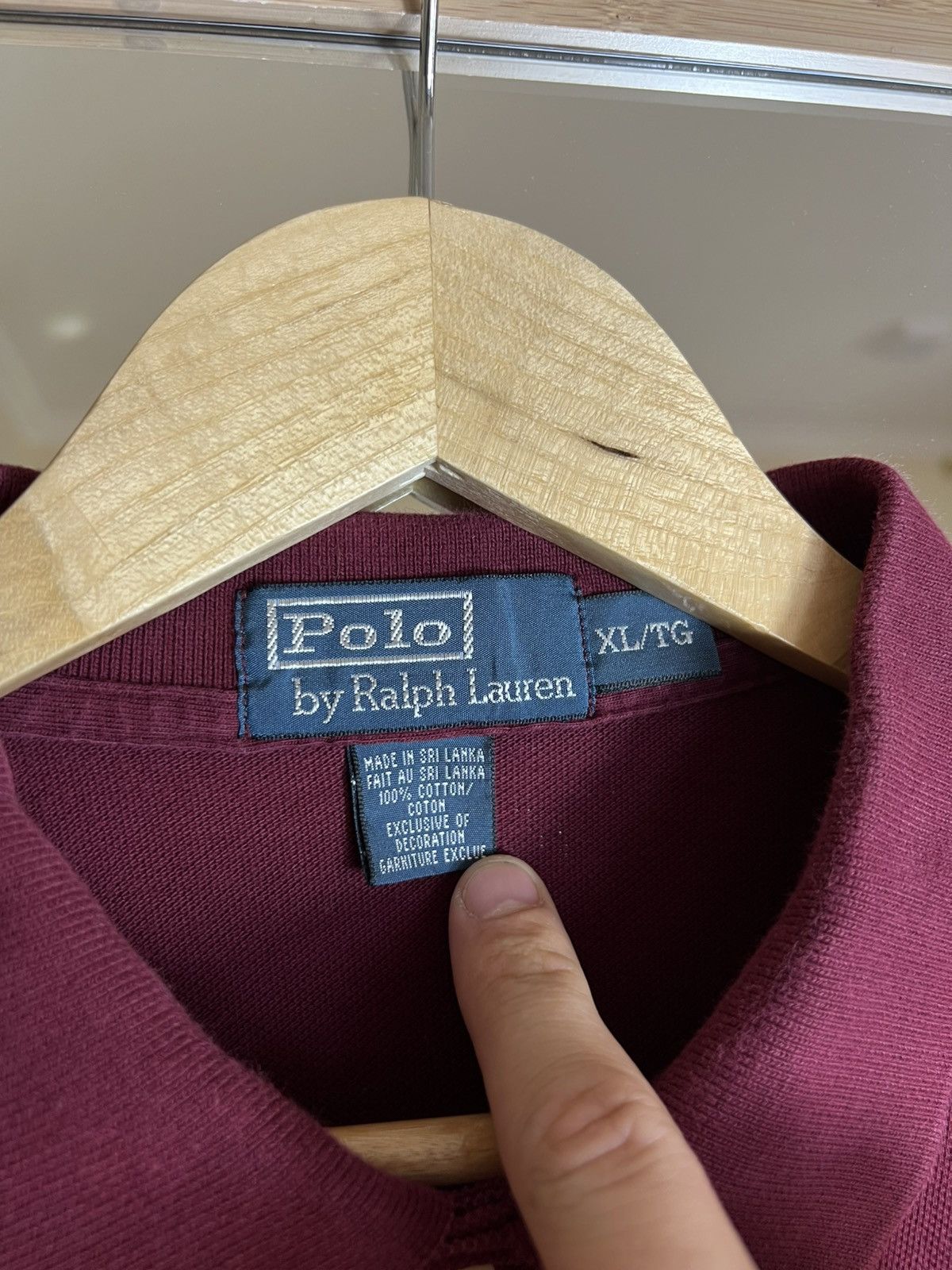 Polo Ralph Lauren Vintage Ralph Lauren Polo XL – Rare Crest Logo Rugby Style Size US XL / EU 56 / 4 - 8 Thumbnail