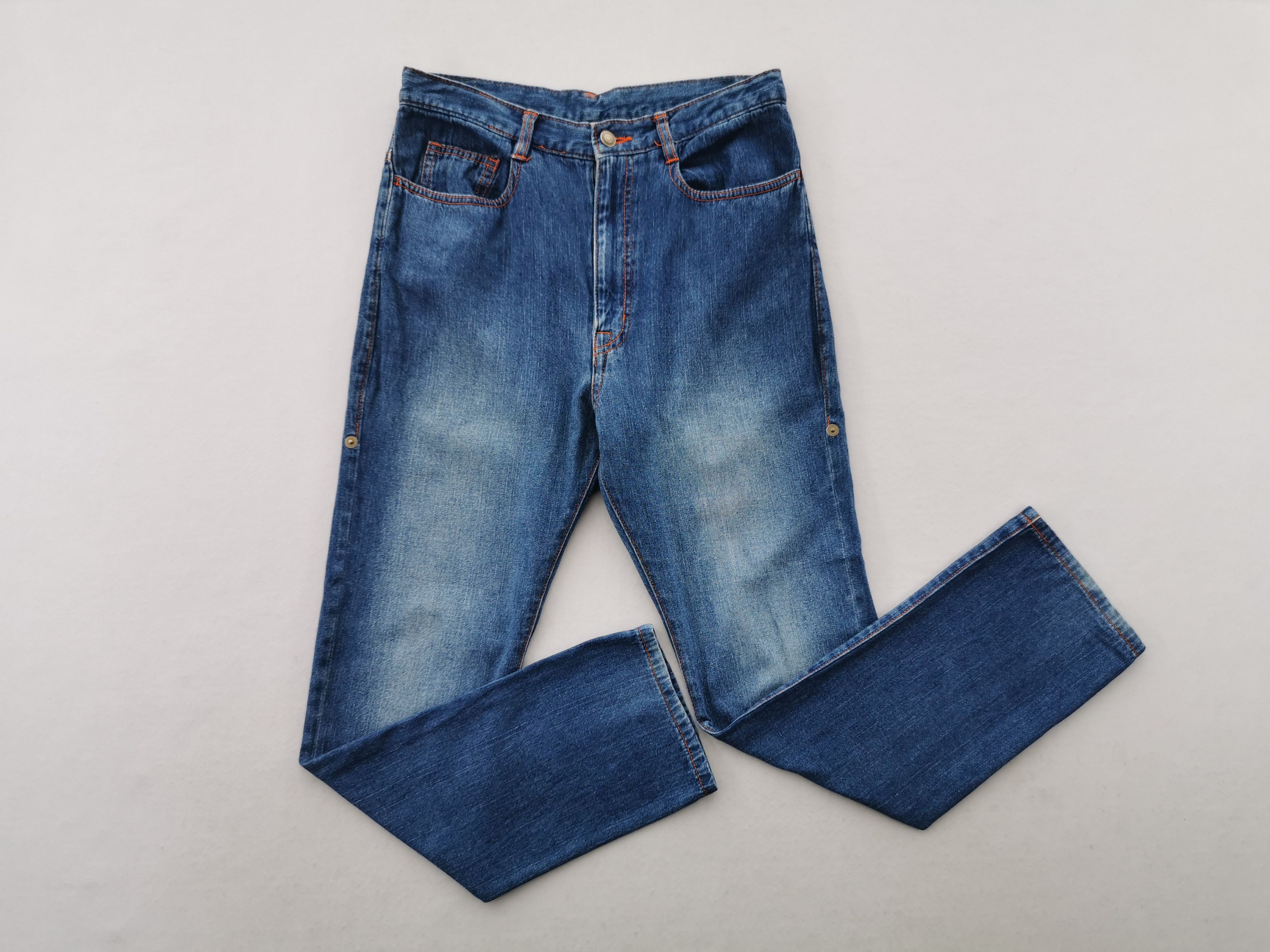 Issey Miyake × mercibeaucoup Issey Miyake Mercibeaucoup Relaxed Jeans Size 30 Size US 30 / EU 46 - 4 Thumbnail