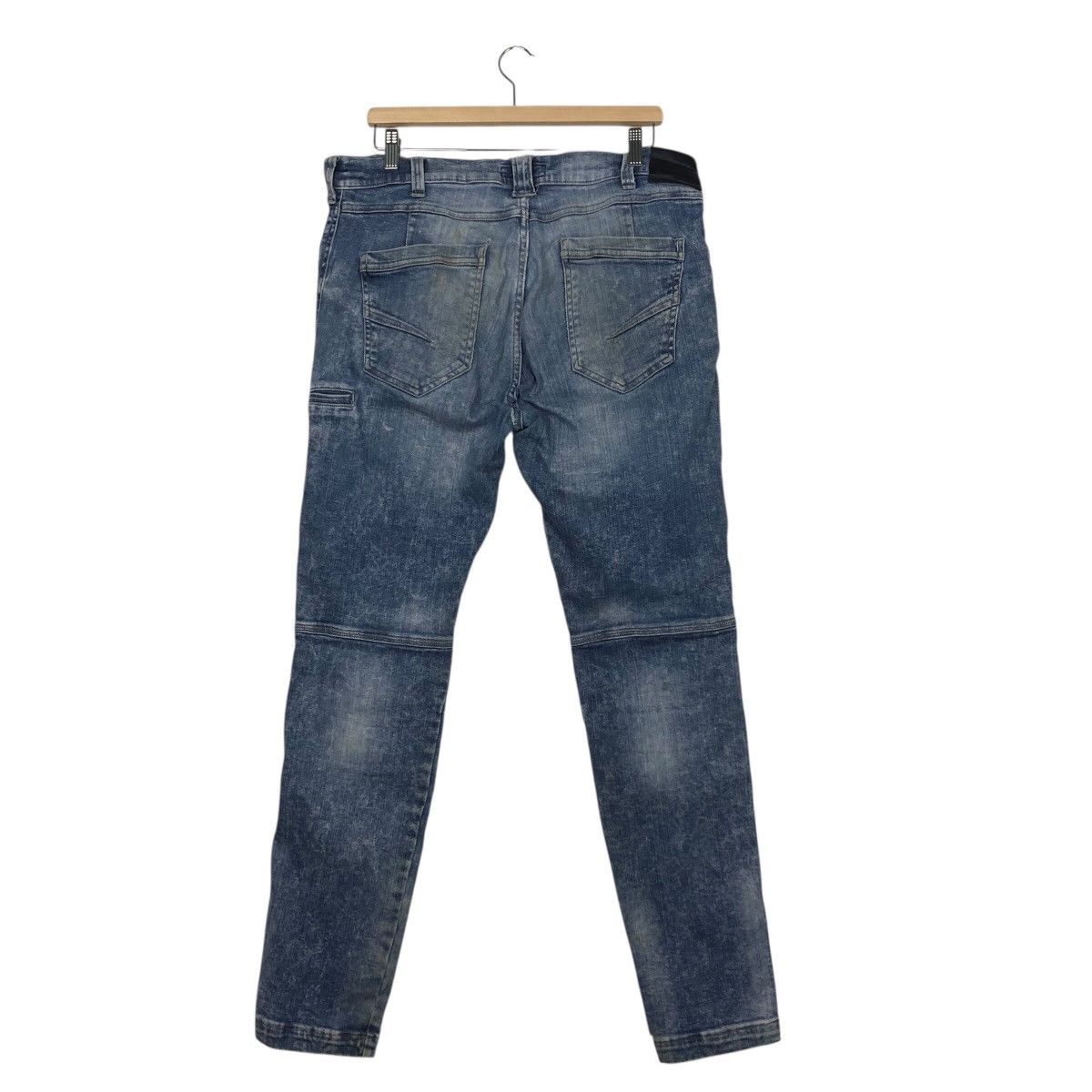 Japanese Brand G.G Archive Distressed Biker Jeans – Rare Japan Denim Size US 34 / EU 50 - 9 Thumbnail