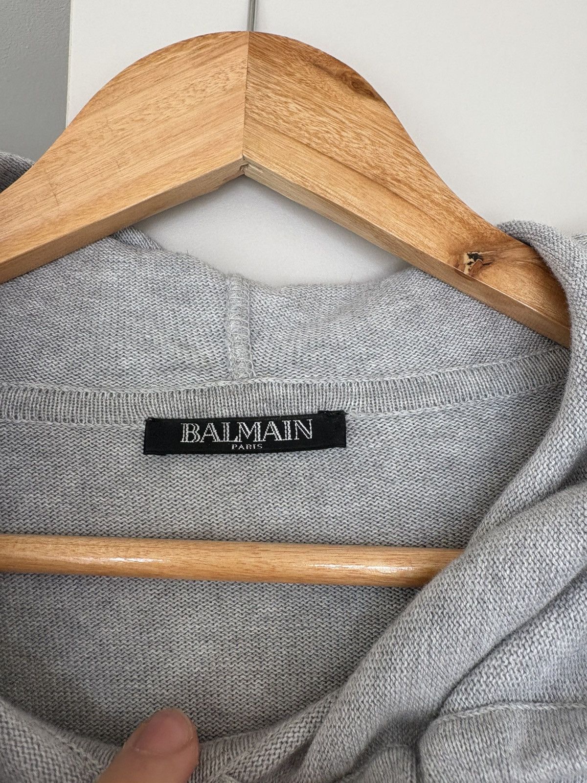Balmain Archive Balmain Side Zip Hoodie Size US M / EU 48-50 / 2 - 3 Thumbnail