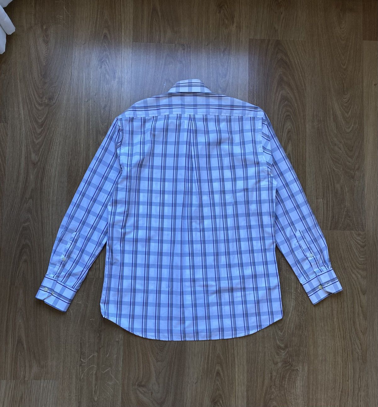 Gant Gant 80s Vintage Plaid Checked Poplin Shirt M Size US M / EU 48-50 / 2 - 2 Thumbnail
