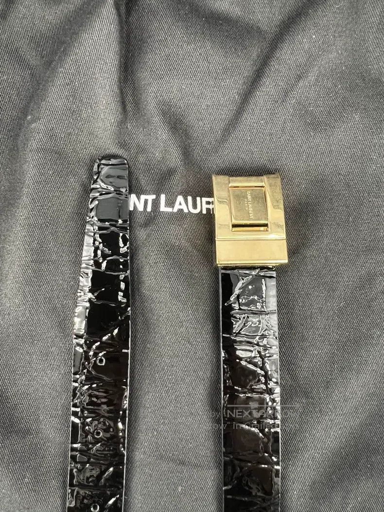 Saint Laurent Paris Saint Laurent Paris Belt i Size ONE SIZE - 3 Thumbnail