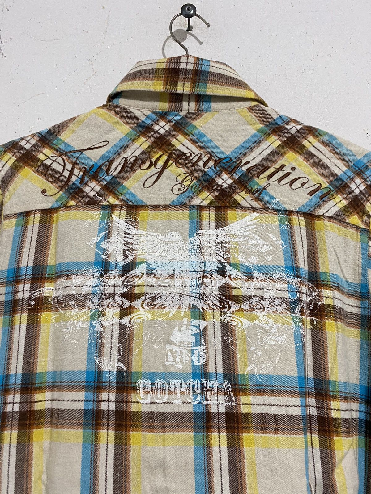 If Six Was Nine Japanese Gotcha Poem Flannel Shirt Lgb Style AA0156 Size US S / EU 44-46 / 1 - 2 Thumbnail