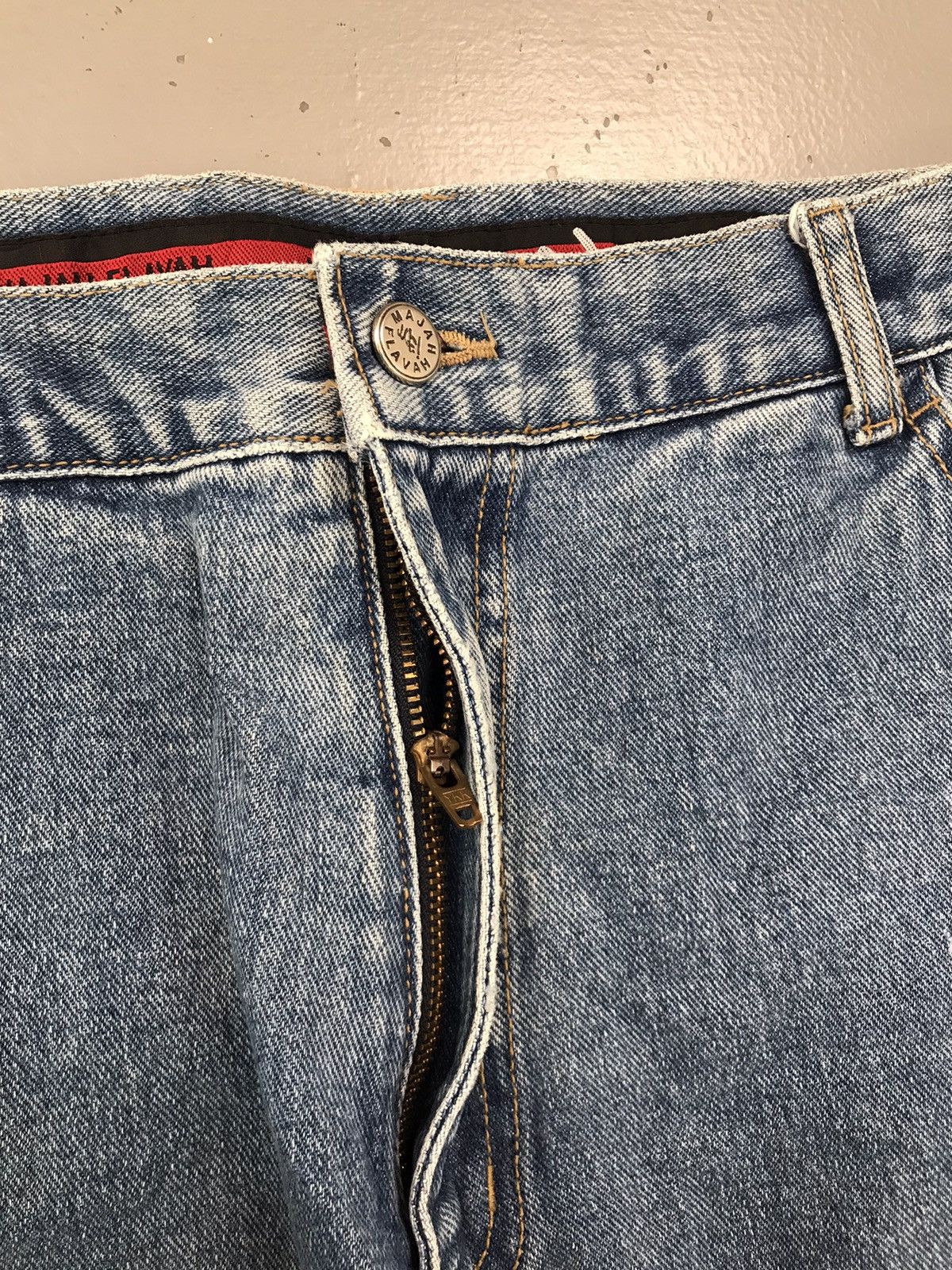 JNCO × Southpole × Vintage Vintage majah flavah double knee denim Size US 30 / EU 46 - 6 Thumbnail