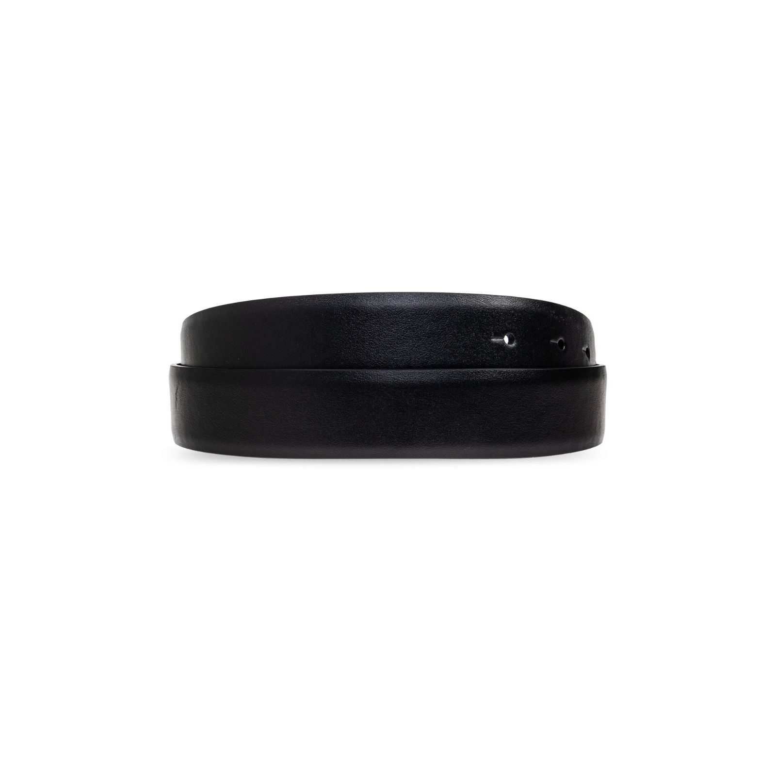 Versace VERSACE Black Leather Belt New & Authentic (Men's size:80;) Size ONE SIZE - 2 Thumbnail