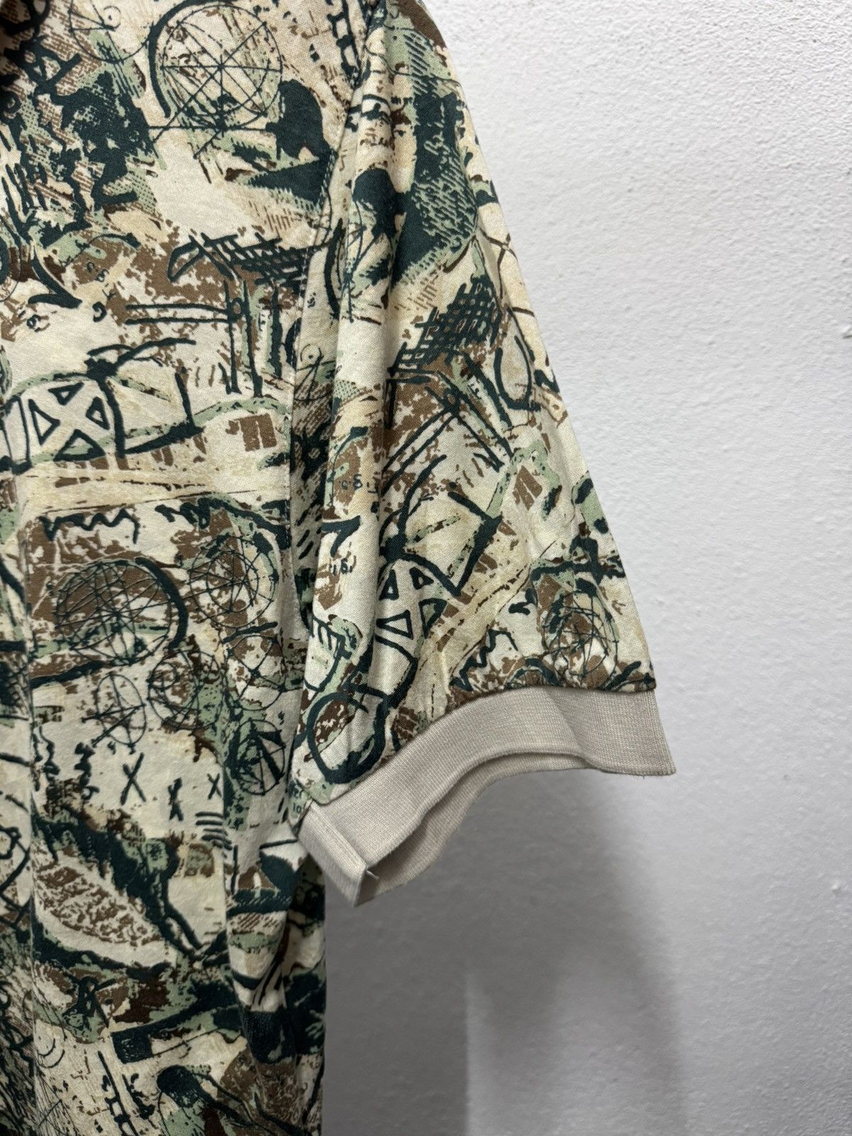 Nike × Vintage Vintage 90’s Nike Golf full print Polo shirt Size US M / EU 48-50 / 2 - 4 Thumbnail