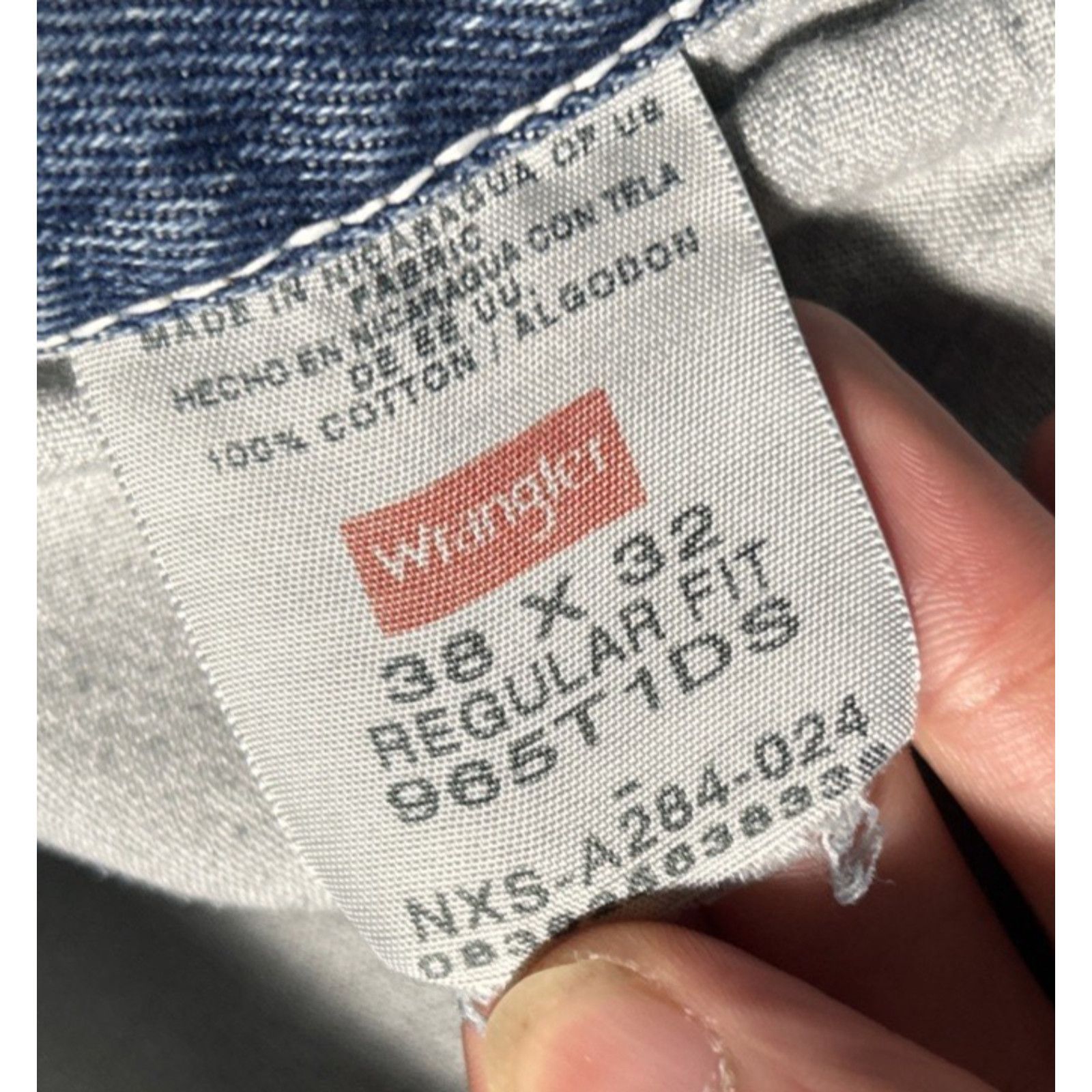 Wrangler Wrangler Loose Baggy Jeans Mens 38x32 Relaxed Wide Hamilton Size US 38 / EU 54 - 5 Thumbnail