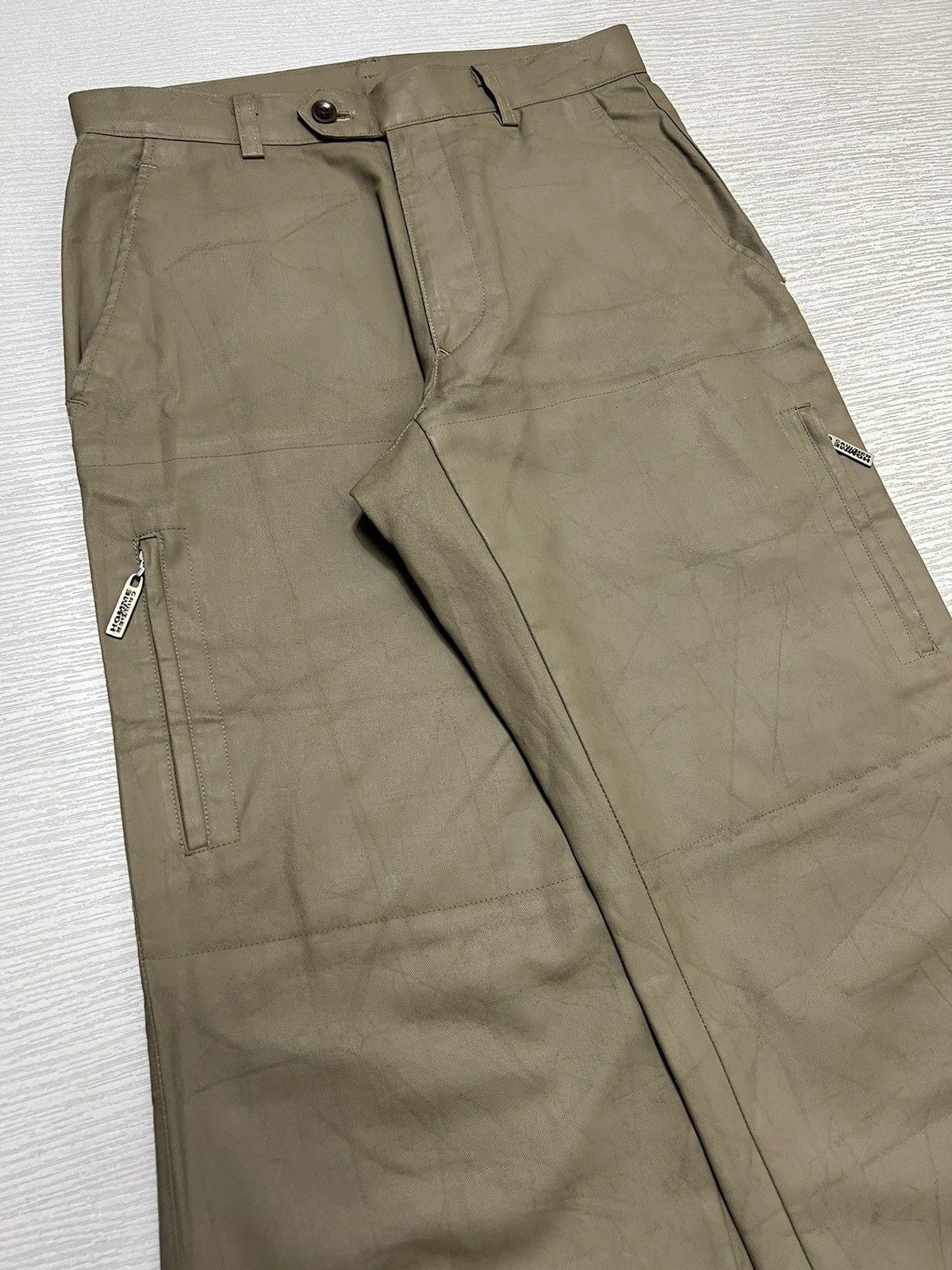Gaultier Homme Objet Jean Paul Gaultier Homme Objet - Zip Cargo Patented Trouser Size US 28 / EU 44 - 4 Thumbnail