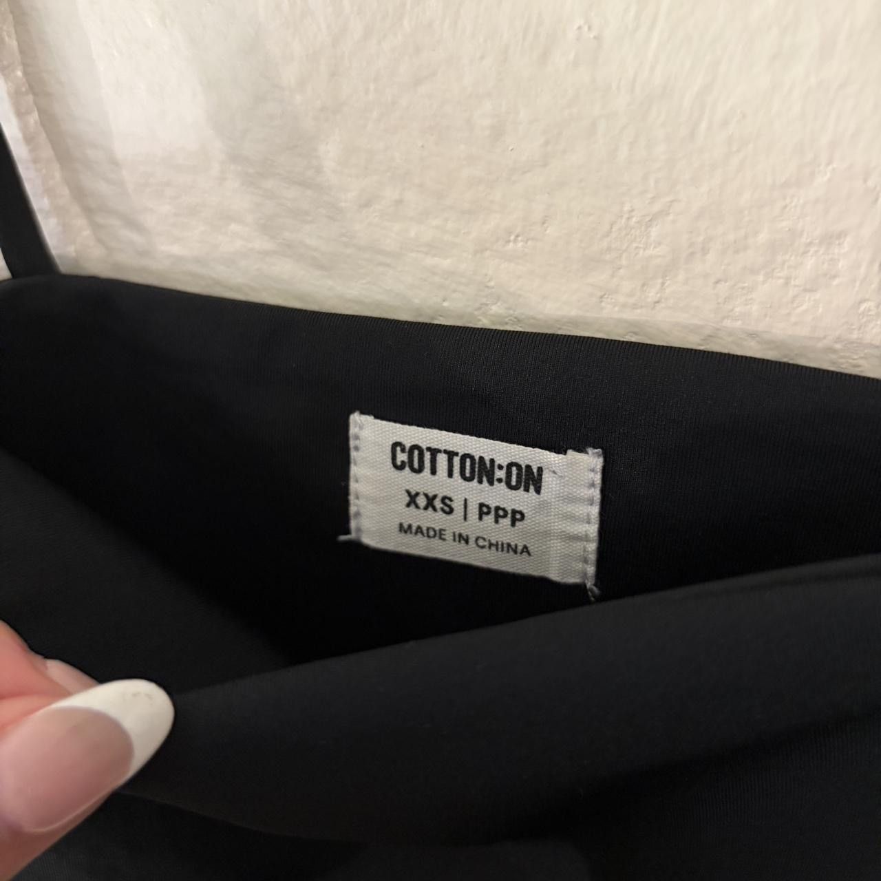 Cotton On cotton on black crop top Size XXS / US 00 / IT 34 - 3 Thumbnail
