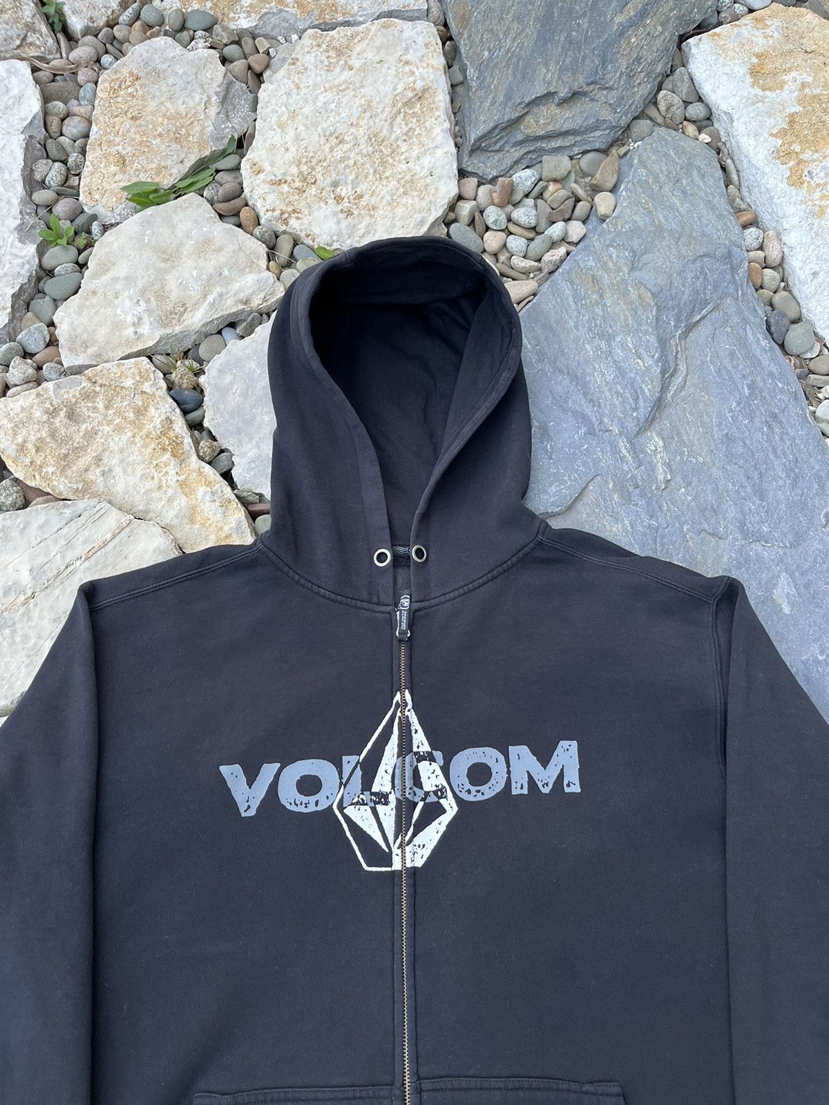 Vintage × Volcom Vintage Volcom y2k zip hoodie big logo sweatshirt retro Size US L / EU 52-54 / 3 - 4 Thumbnail