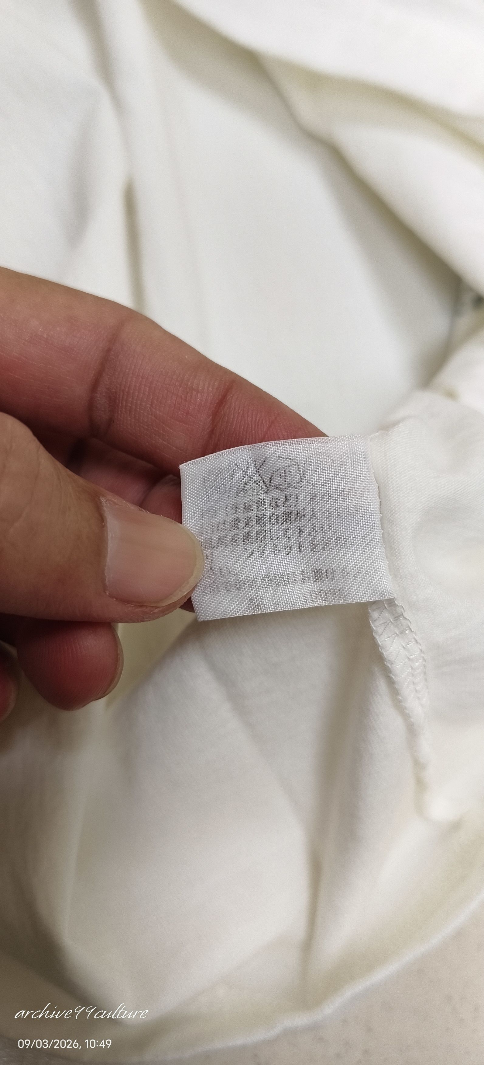 Issey Miyake ISSEY MIYAKE "Handwritten Script" Graphic Pocket Tee Archive Size US M / EU 48-50 / 2 - 5 Thumbnail