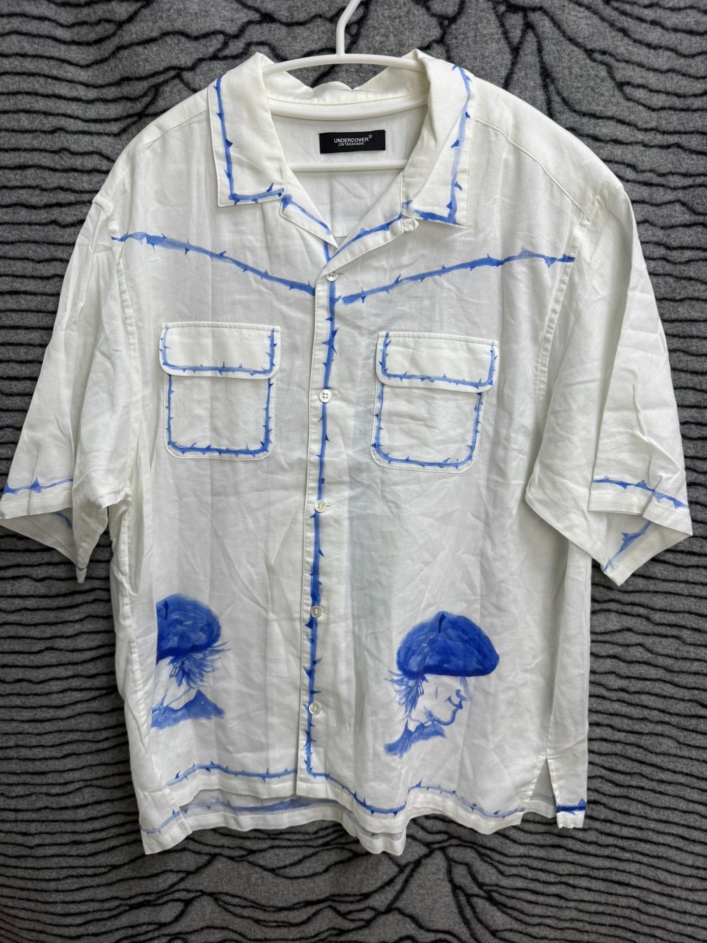 Undercover UNDERCOVER Ballpoint Artist Short Sleeve Shirt Size US XL / EU 56 / 4 - 1 Thumbnail