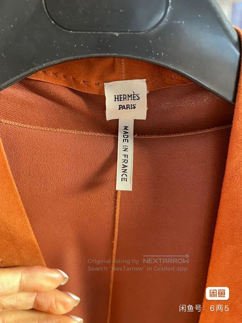 Hermes Hermes Little cowhide belt jacket Size XS / US 0-2 / IT 36-38 - 3 Thumbnail