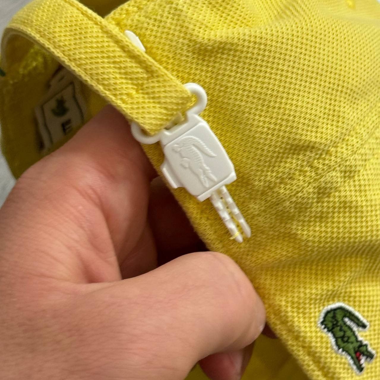 Lacoste × Vintage Vintage Lacoste Yellow Cap Size ONE SIZE - 6 Thumbnail