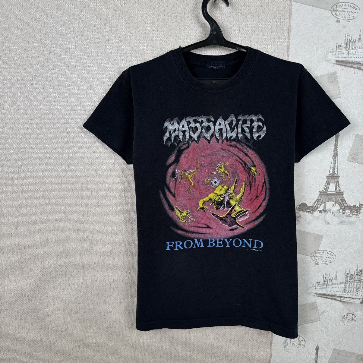 Other Vintage Massacre Band T shirt 1991 From Beyond Rock Metal Size US M / EU 48-50 / 2 - 4 Thumbnail