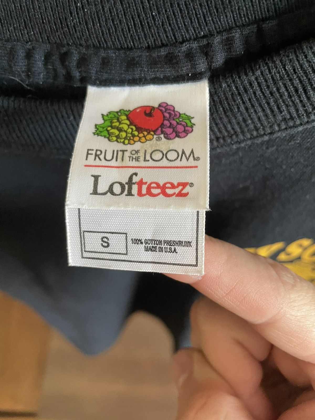 Fruit Of The Loom × Vintage Early 2000s fruit of the loom My son is a marine t-shirt Size US S / EU 44-46 / 1 - 3 Thumbnail