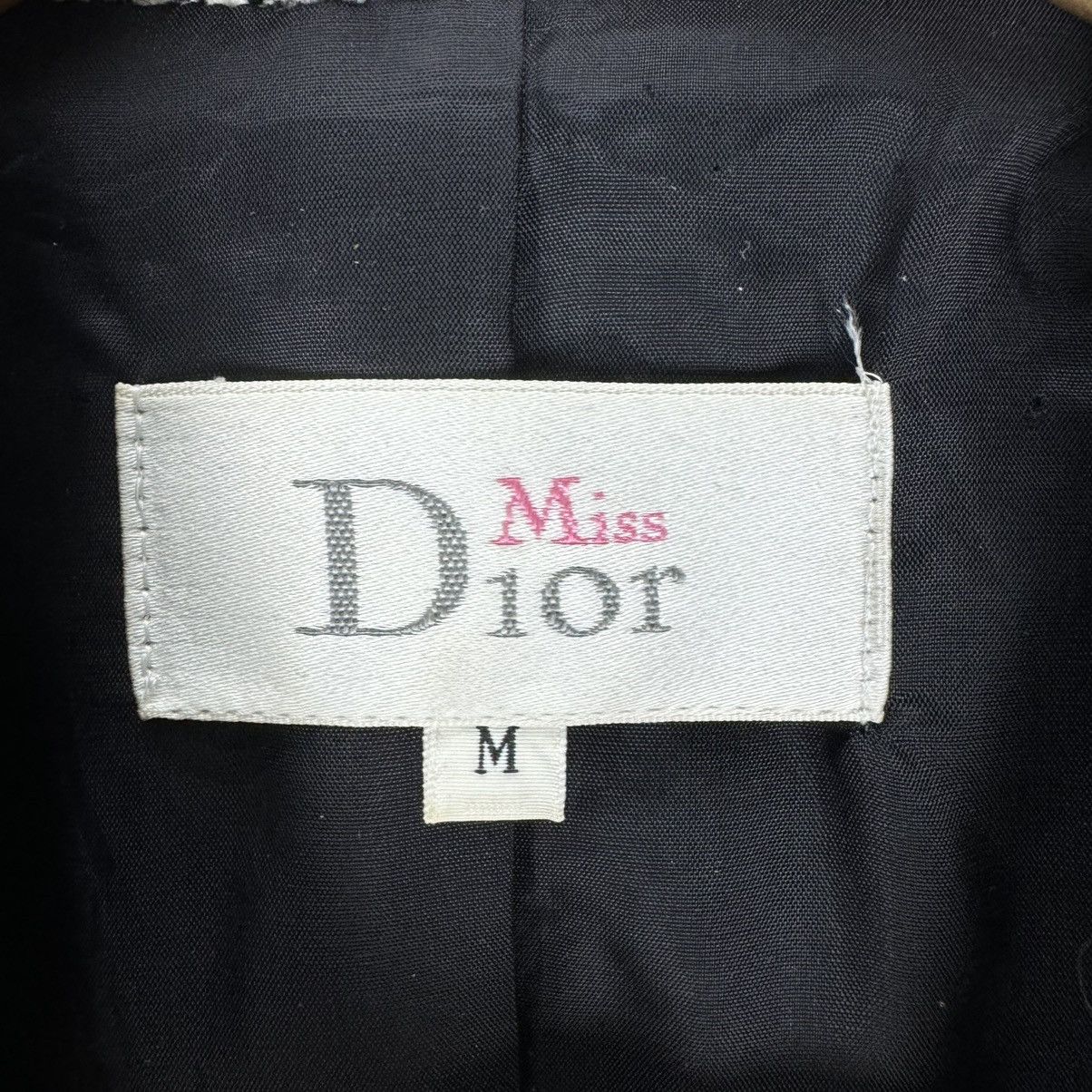 Christian Dior Monsieur ☀️VINTAGE MISS DIOR PLAIDS LONG JACKET Size M / US 6-8 / IT 42-44 - 10 Thumbnail