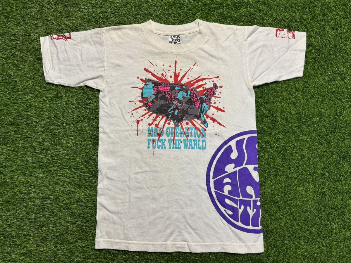 Japanese Brand hex anti syle - nice grafiti tshirt Size US S / EU 44-46 / 1 - 1 Thumbnail