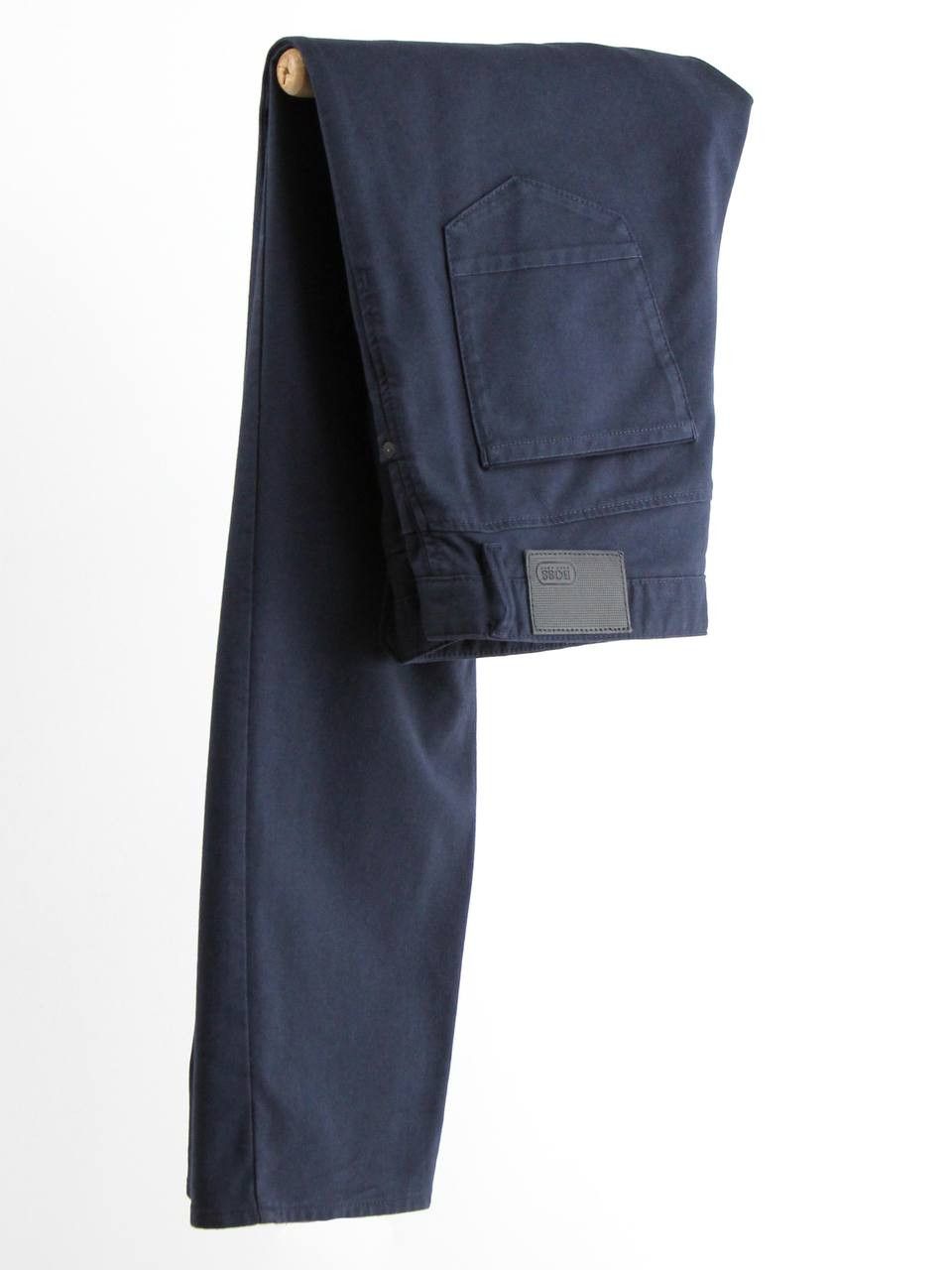 Hugo Boss HUGO BOSS Blue knitted pants Regular Size US 36 / EU 52 - 1 Thumbnail