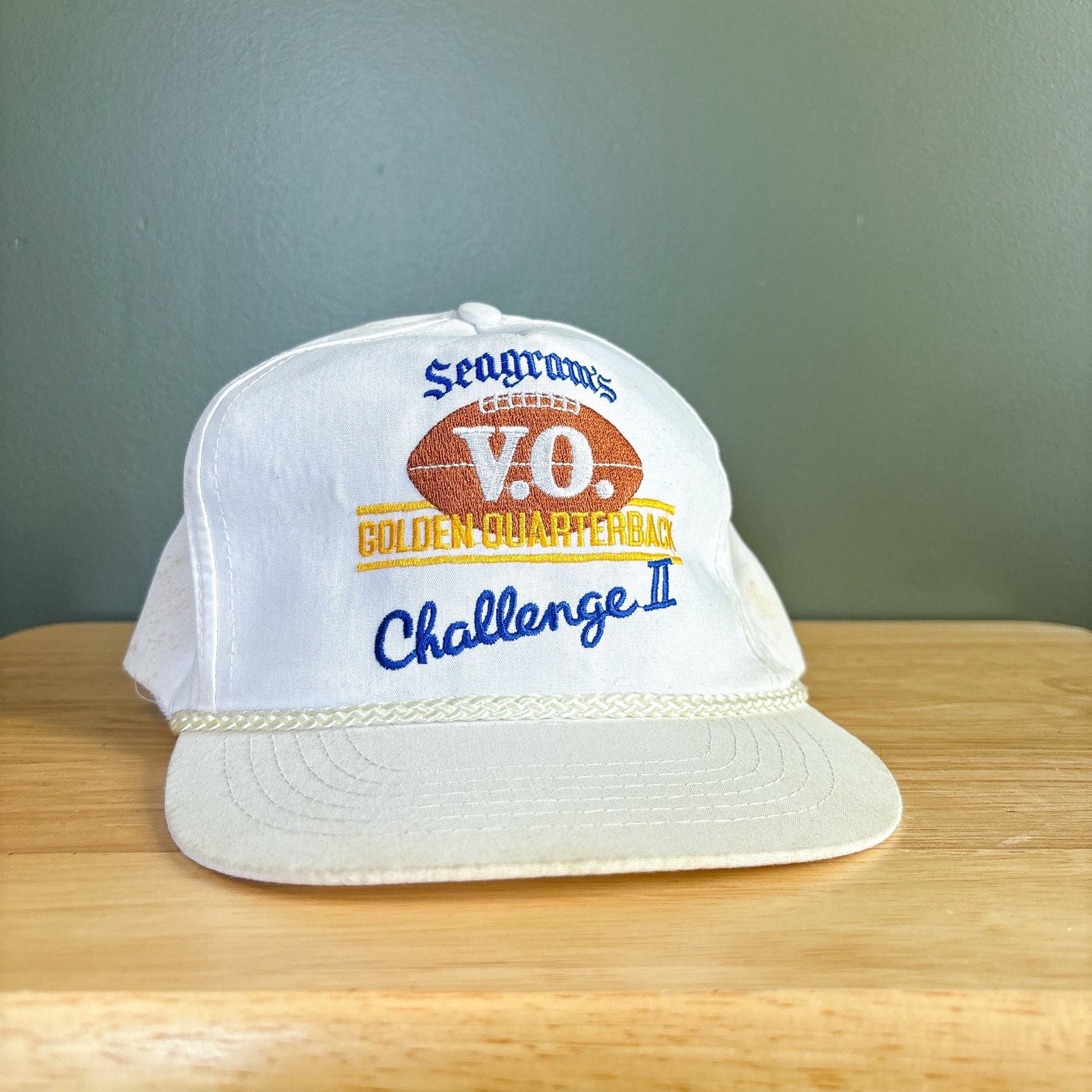 Other Vitg Seagram’s VO Golden Quarterback Challenge SnapBack Hat Size ONE SIZE - 1 Thumbnail